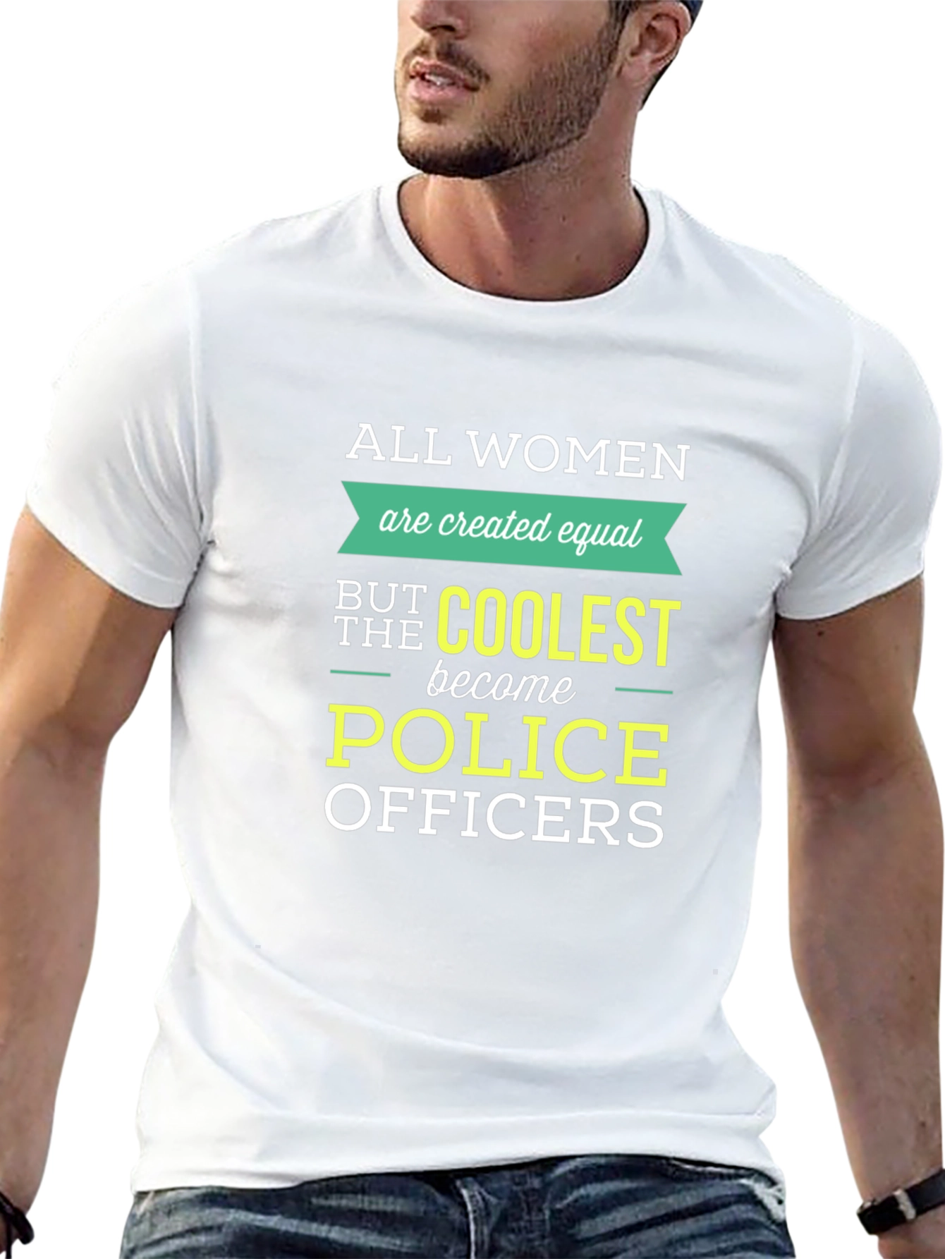 Coolest Police Officer Womens T-Shirt