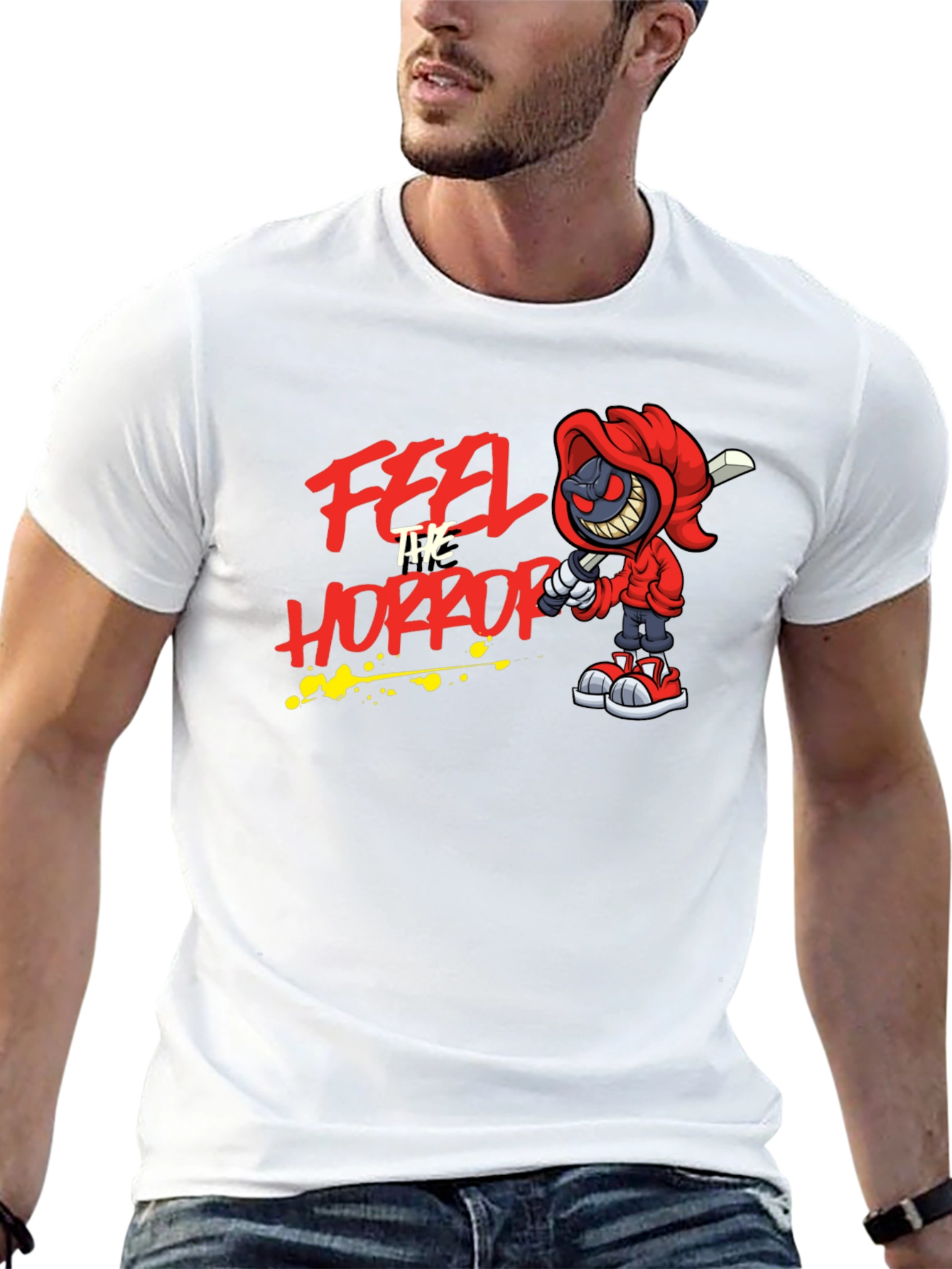 Feel the Horror T-Shirt - Graphic Tee