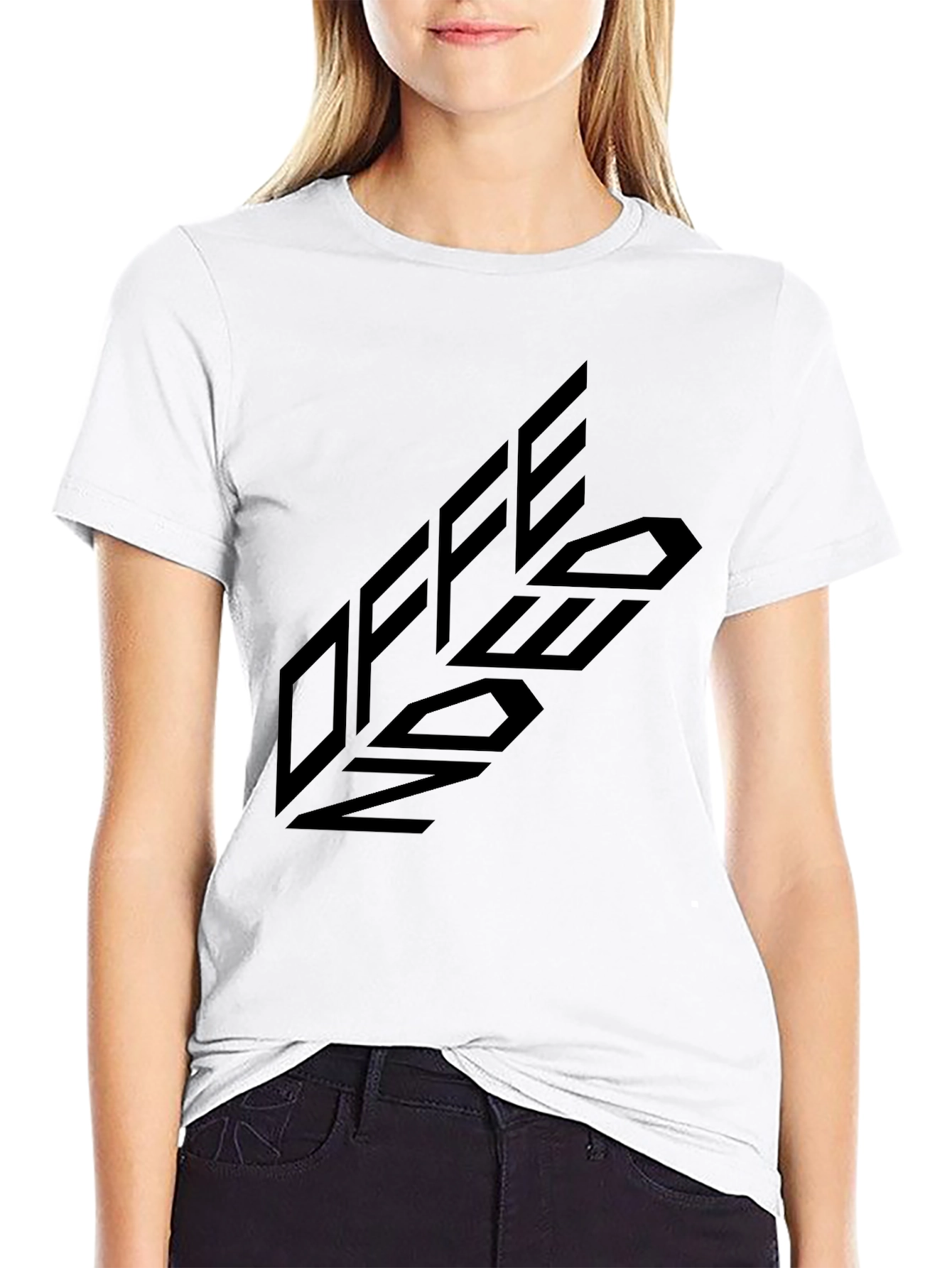Offend Now Black Graphic Tee