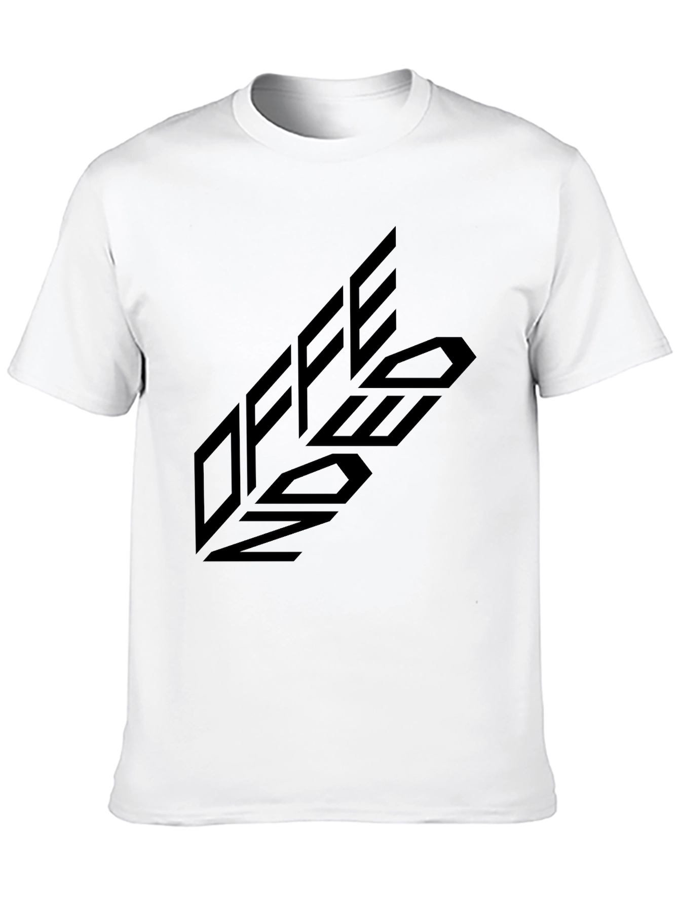 Offend Now Black Graphic Tee