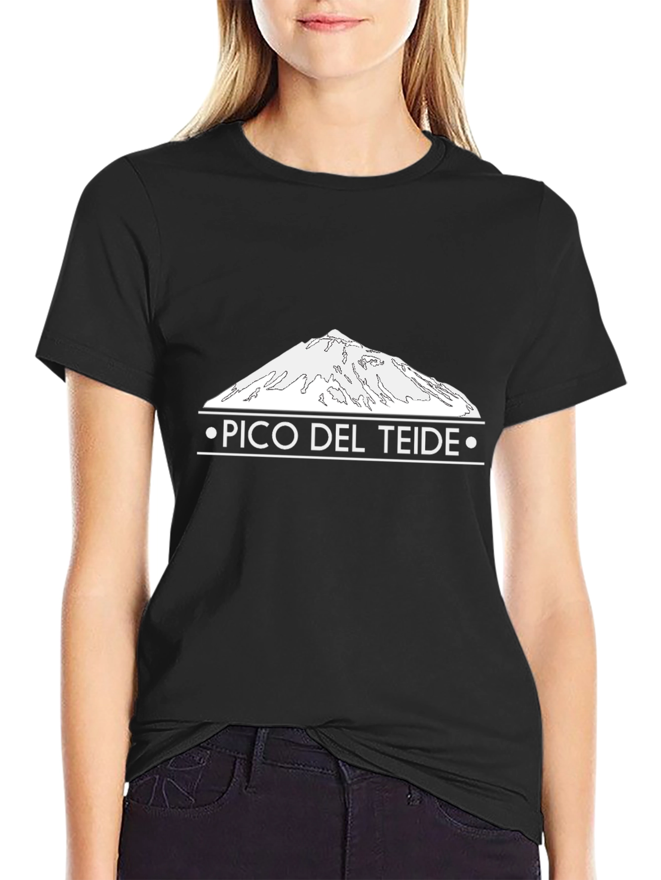 Pico Del Teide Mountain Graphic Tee