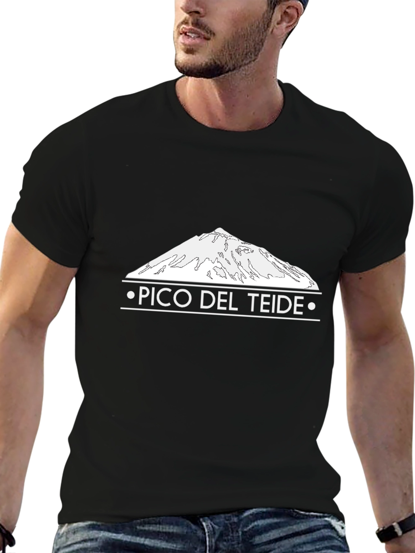 Pico Del Teide Mountain Graphic Tee