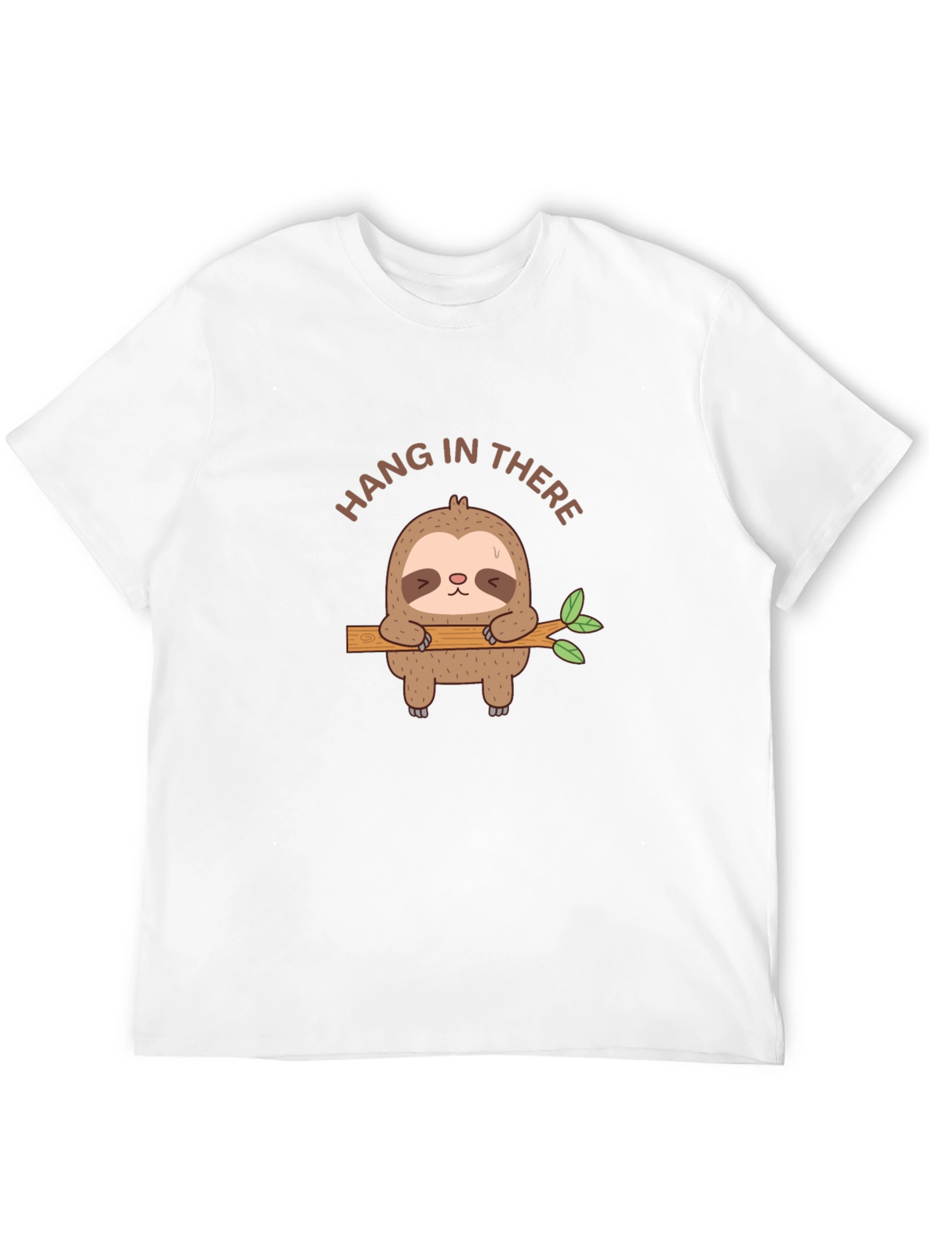 Hang In There Sloth Graphic T-Shirt