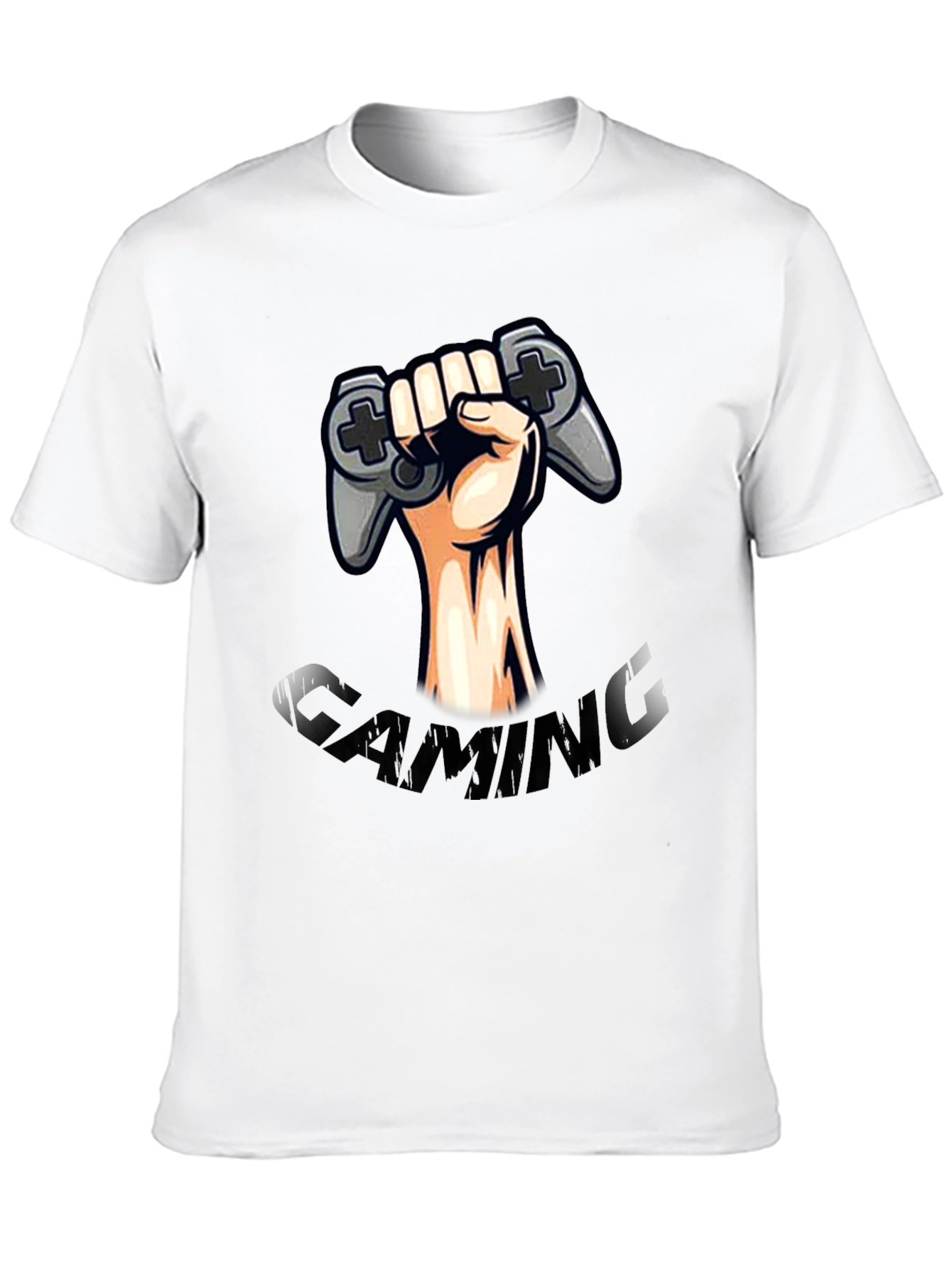 Gaming Controller Graphic Tee - Black
