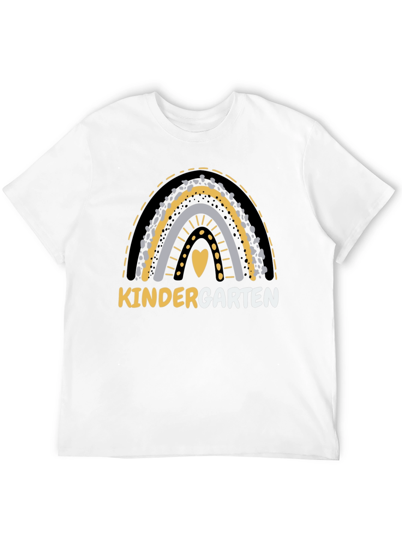 Kindergarten Rainbow Graphic Tee Back to School Shirt