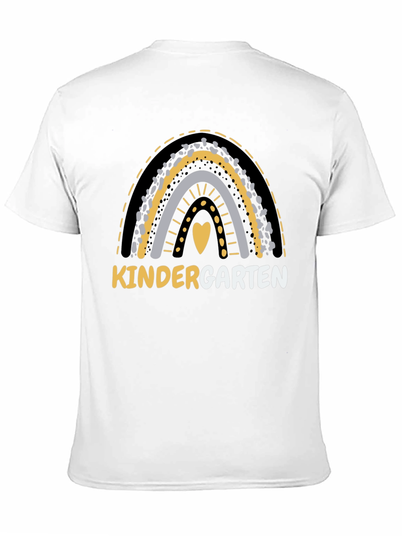Kindergarten Rainbow Graphic Tee Back to School Shirt