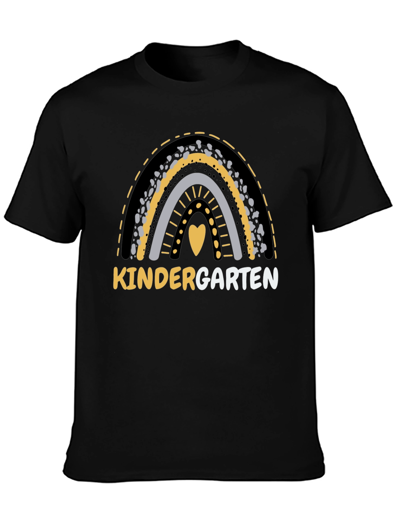 Kindergarten Rainbow Graphic Tee Back to School Shirt
