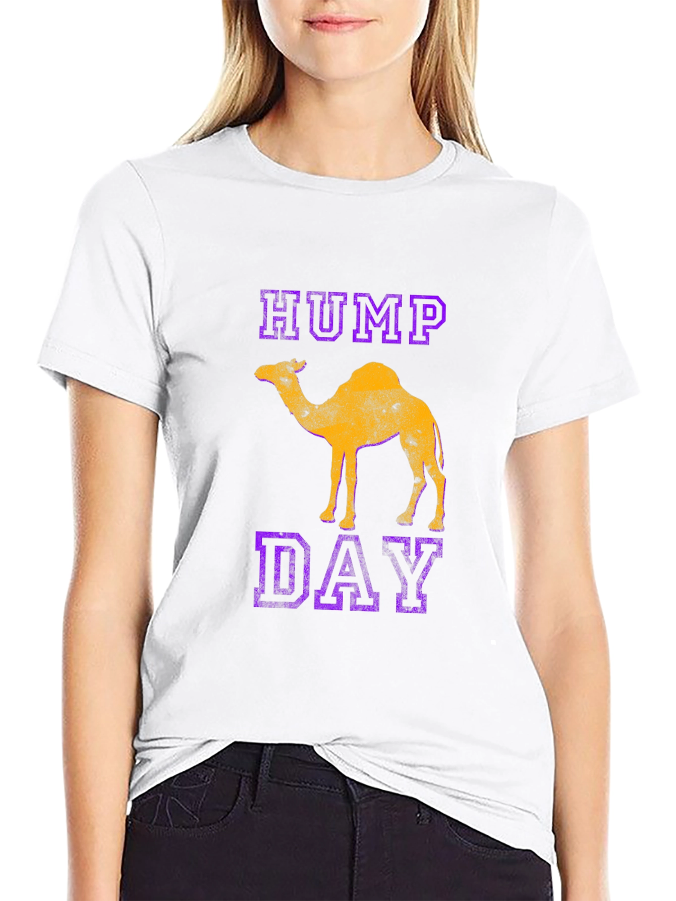 Hump Day Camel T-Shirt - Black