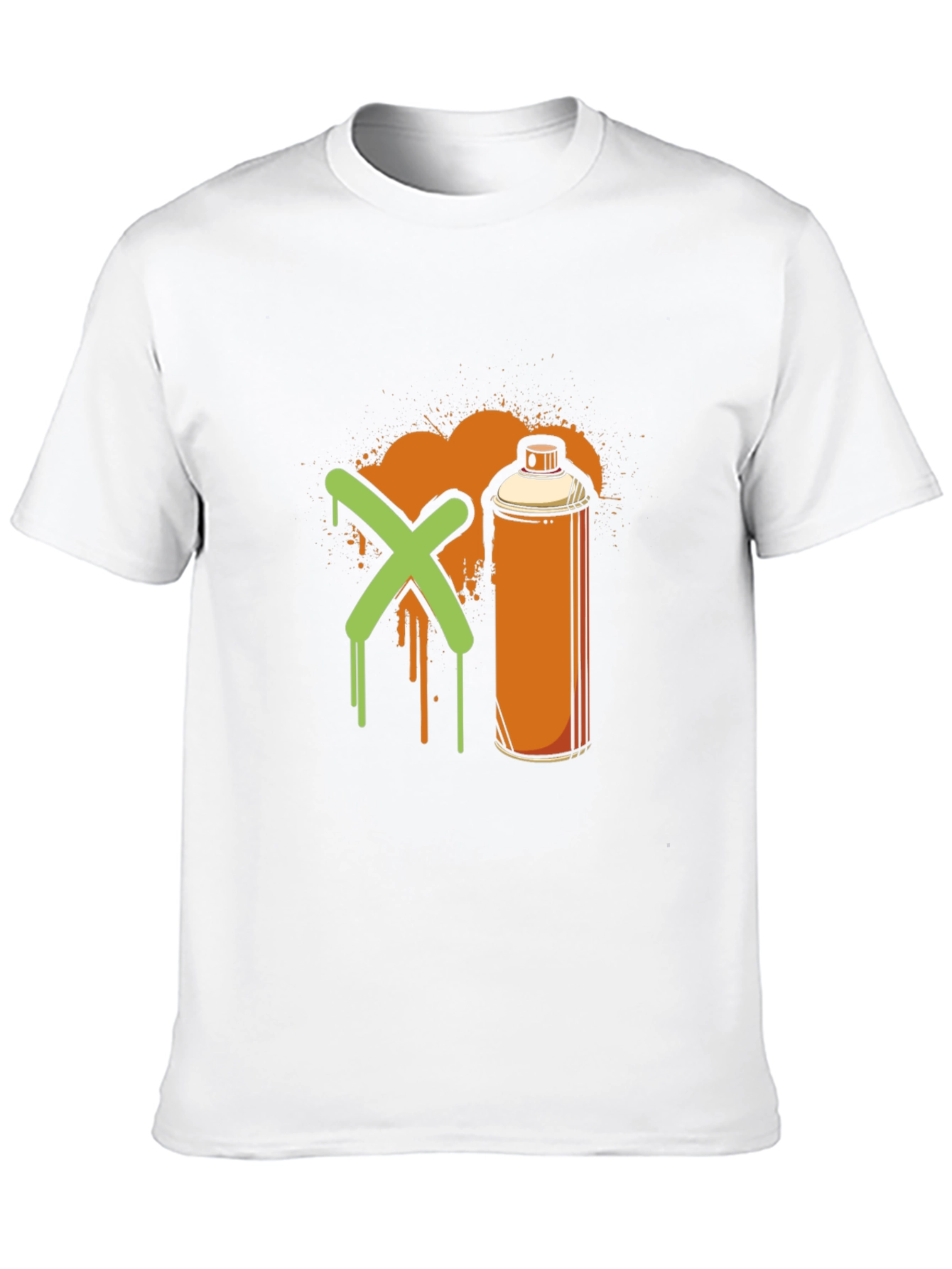 Graffiti X Spray Can Black T-Shirt