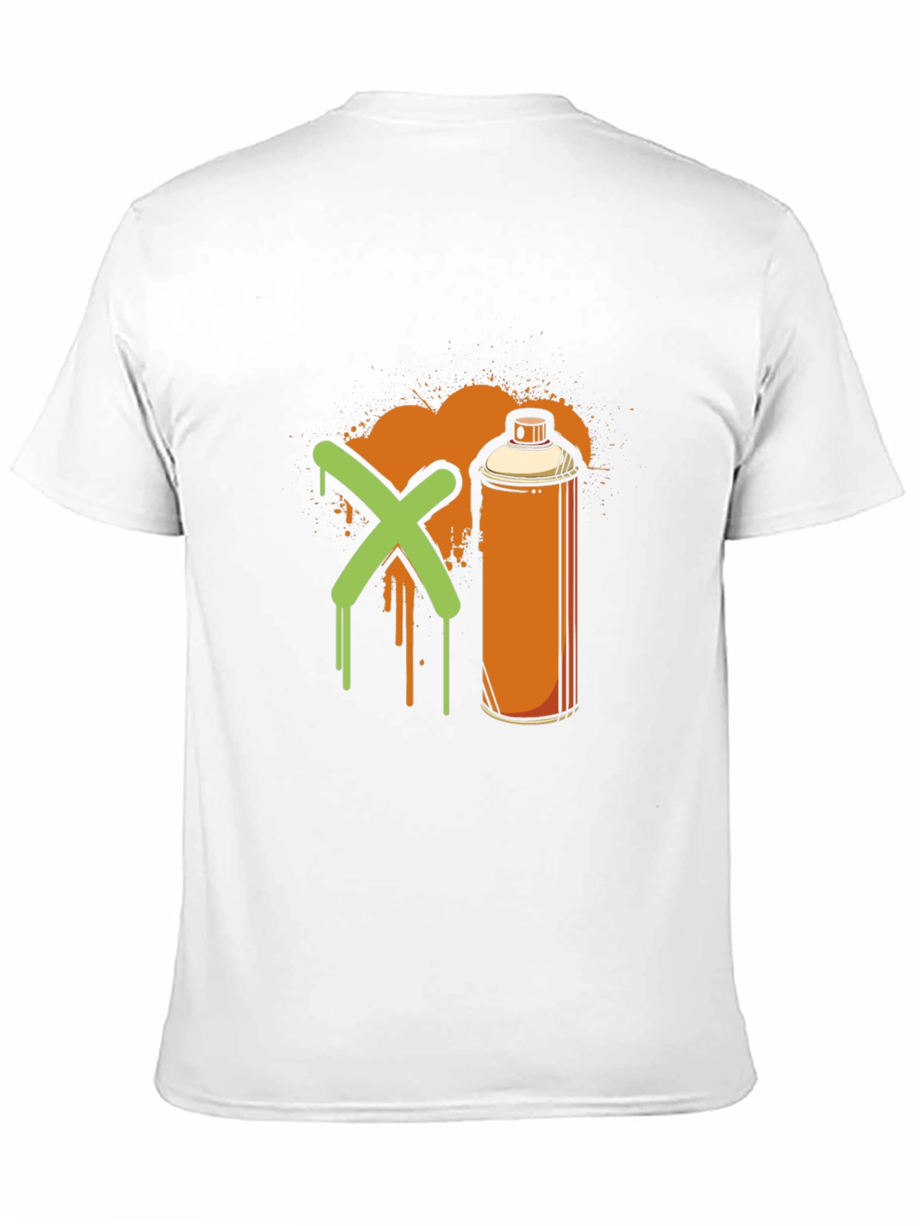 Graffiti X Spray Can Black T-Shirt