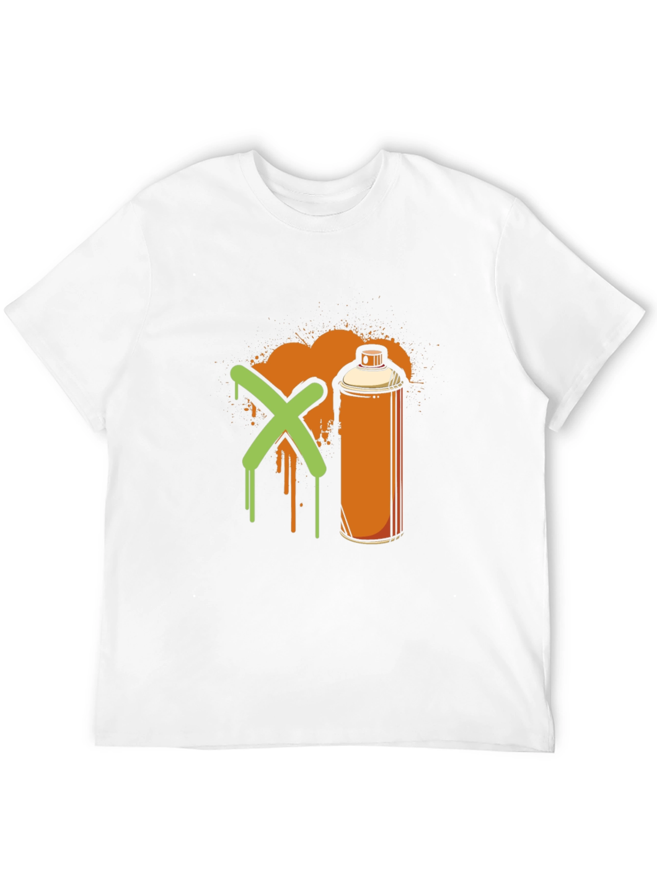 Graffiti X Spray Can Black T-Shirt