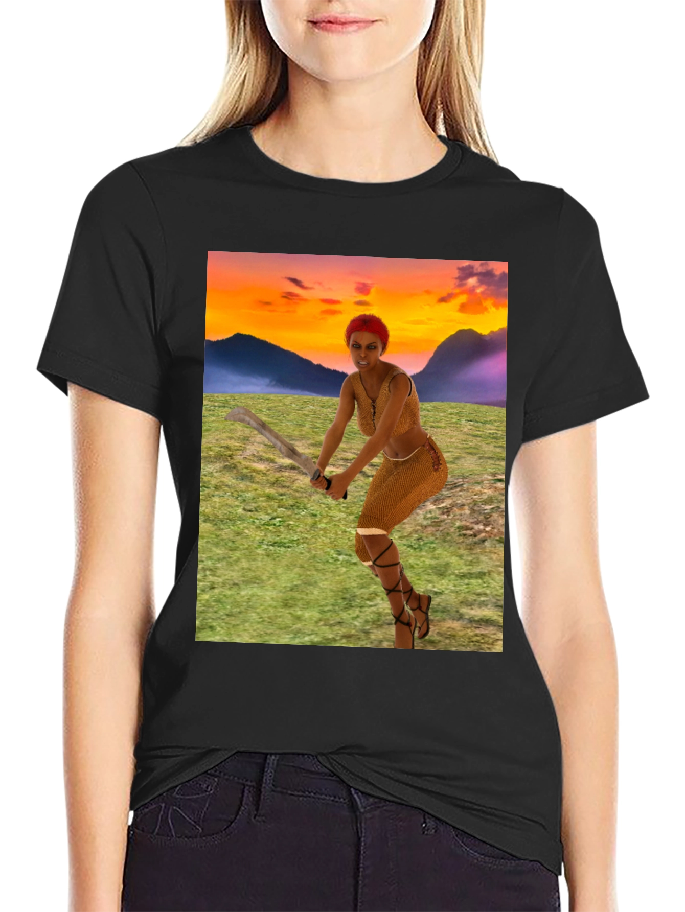 Warrior Woman Graphic Tee