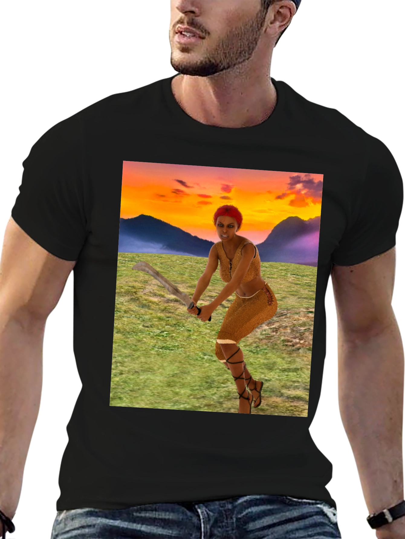 Warrior Woman Graphic Tee