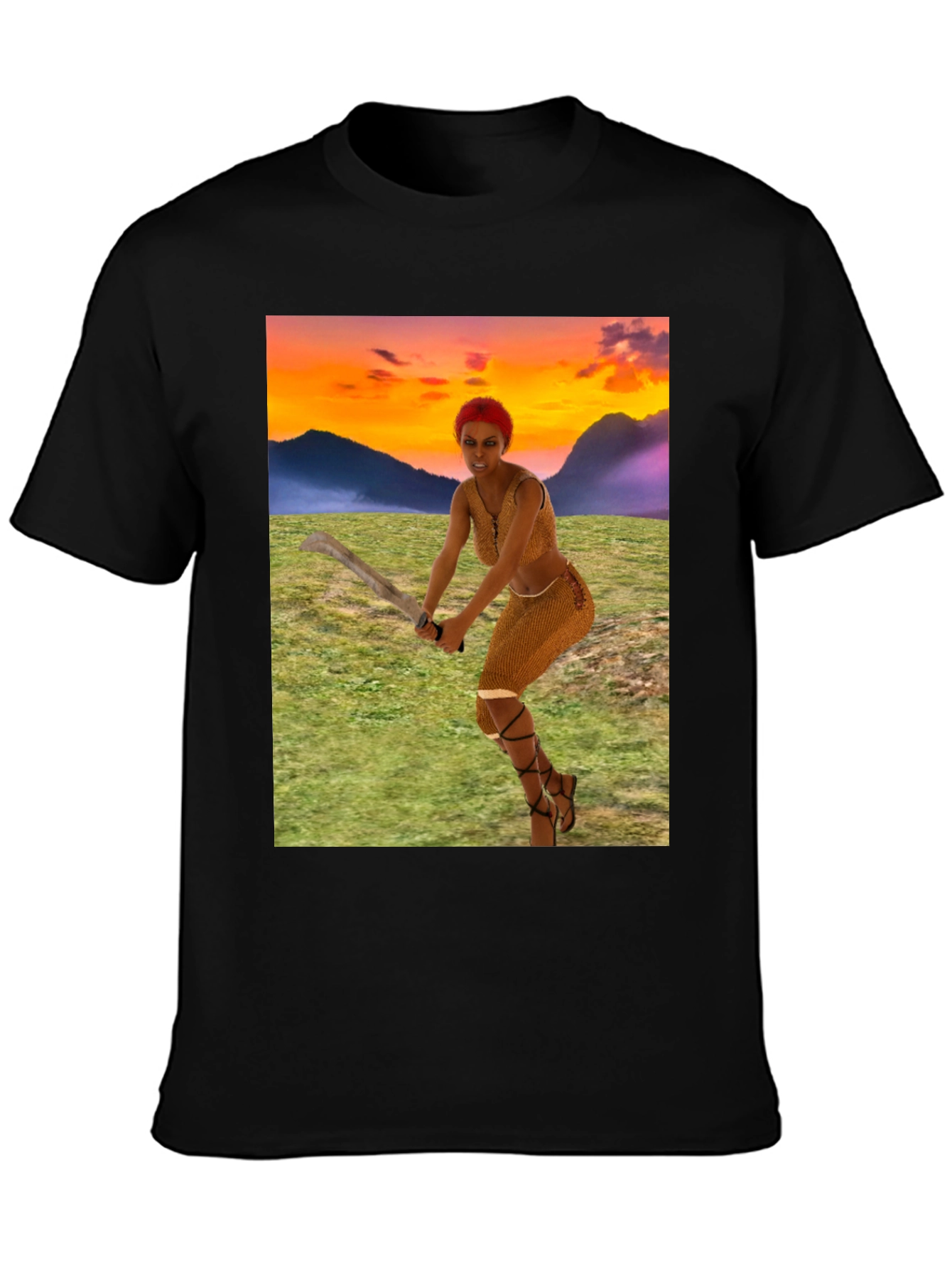 Warrior Woman Graphic Tee