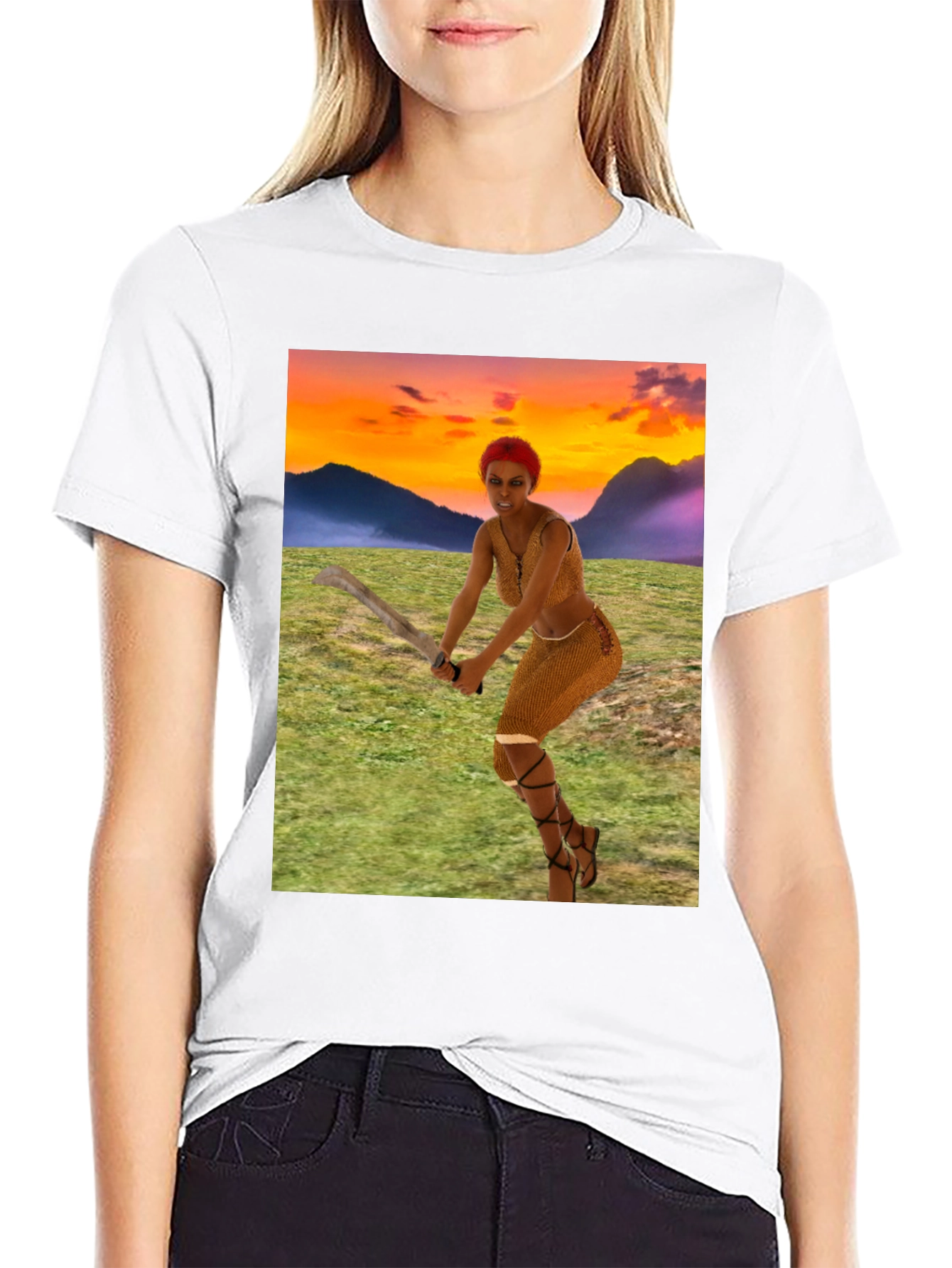 Warrior Woman Graphic Tee