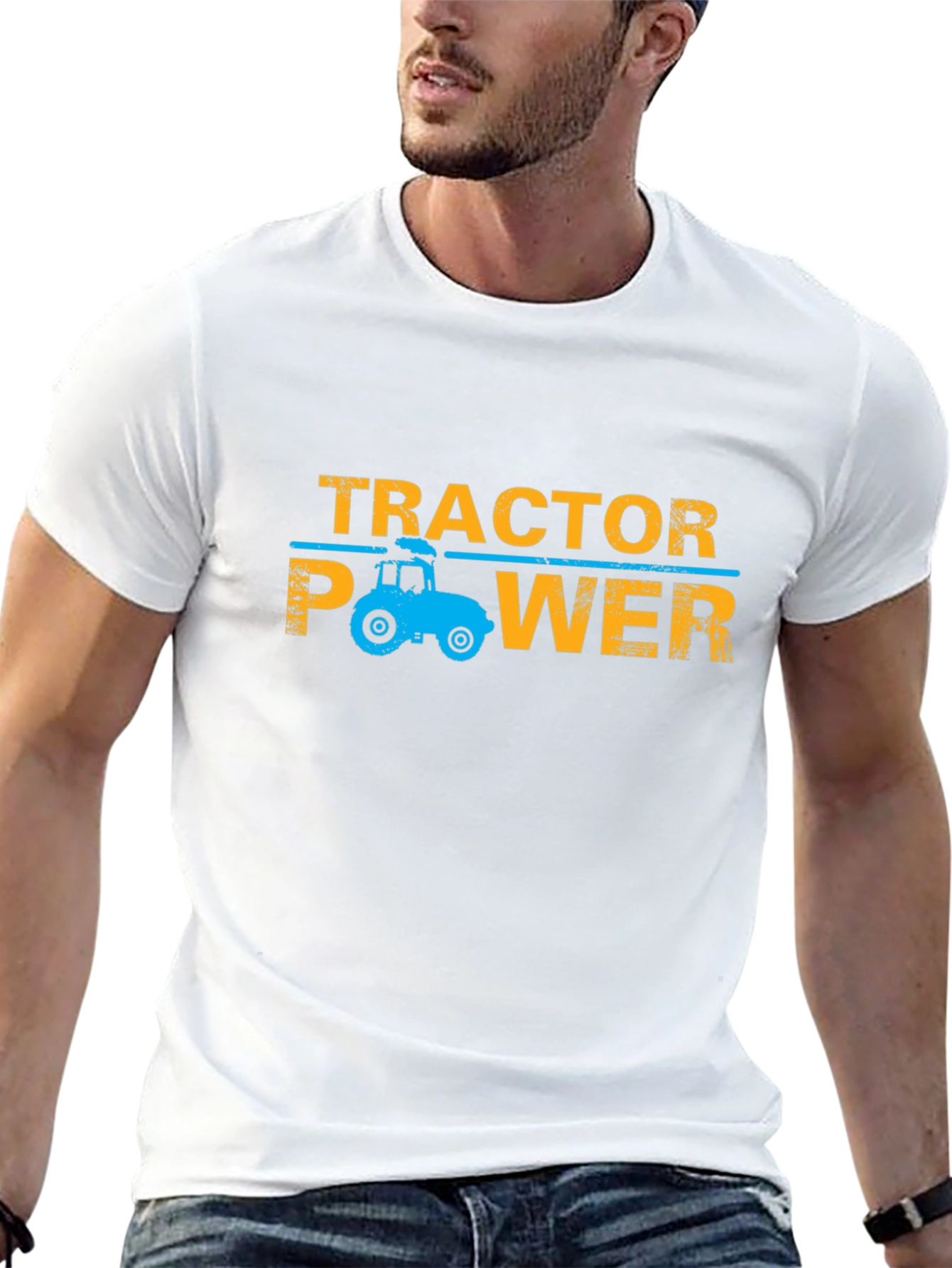 Tractor Power Graphic Tee - Farm Life Style