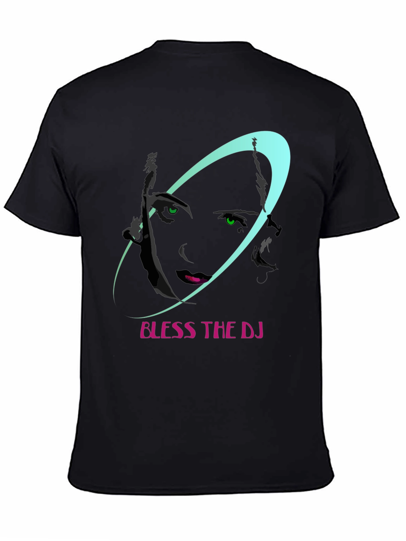 Bless The DJ Black Graphic Tee