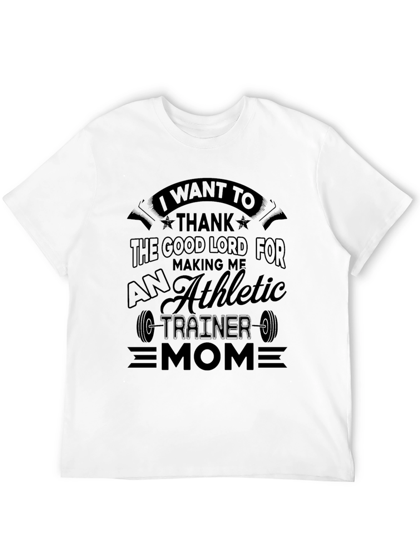 Athletic Trainer Mom Graphic T-Shirt