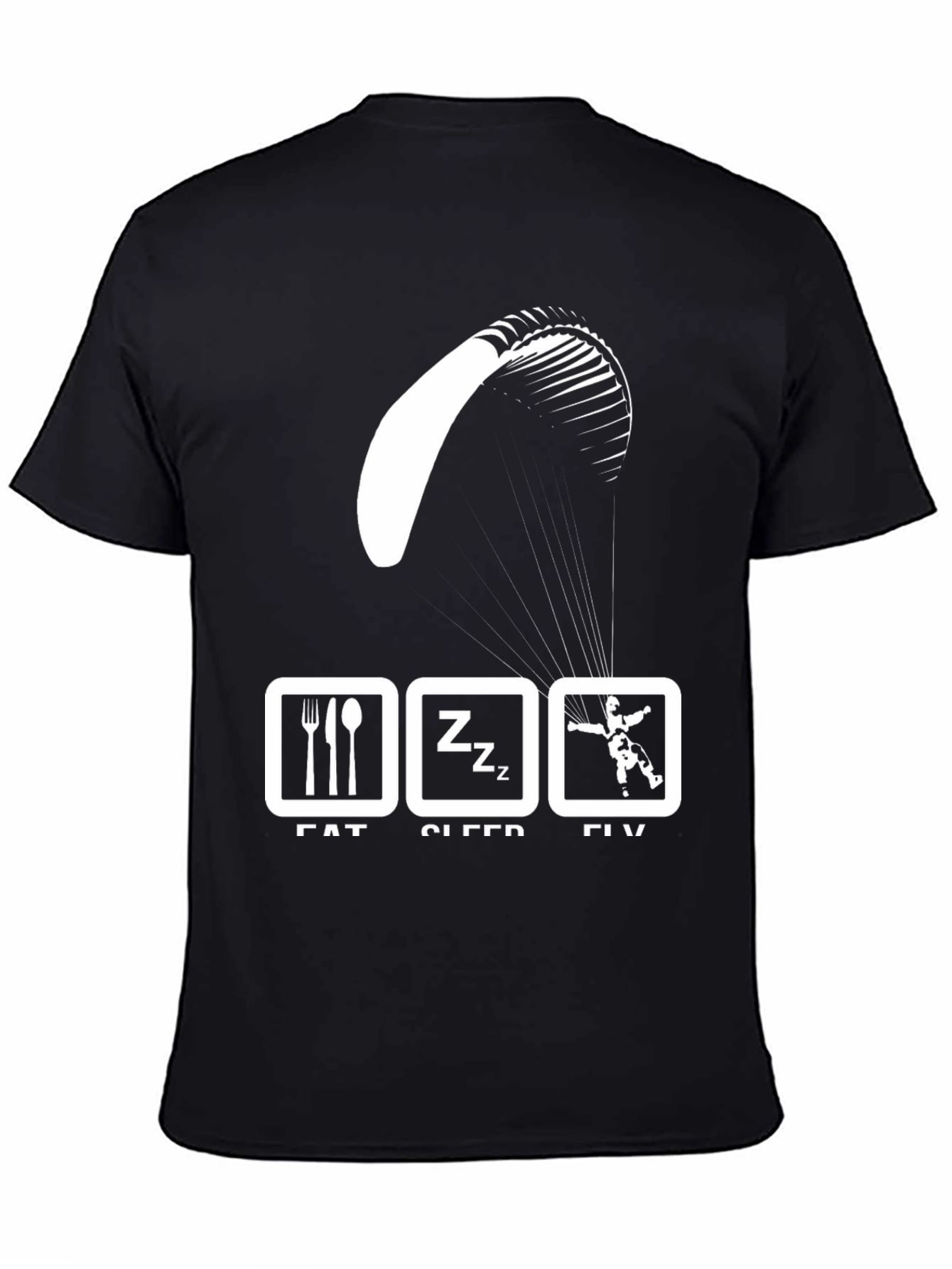 Eat Sleep Fly Paragliding T-Shirt