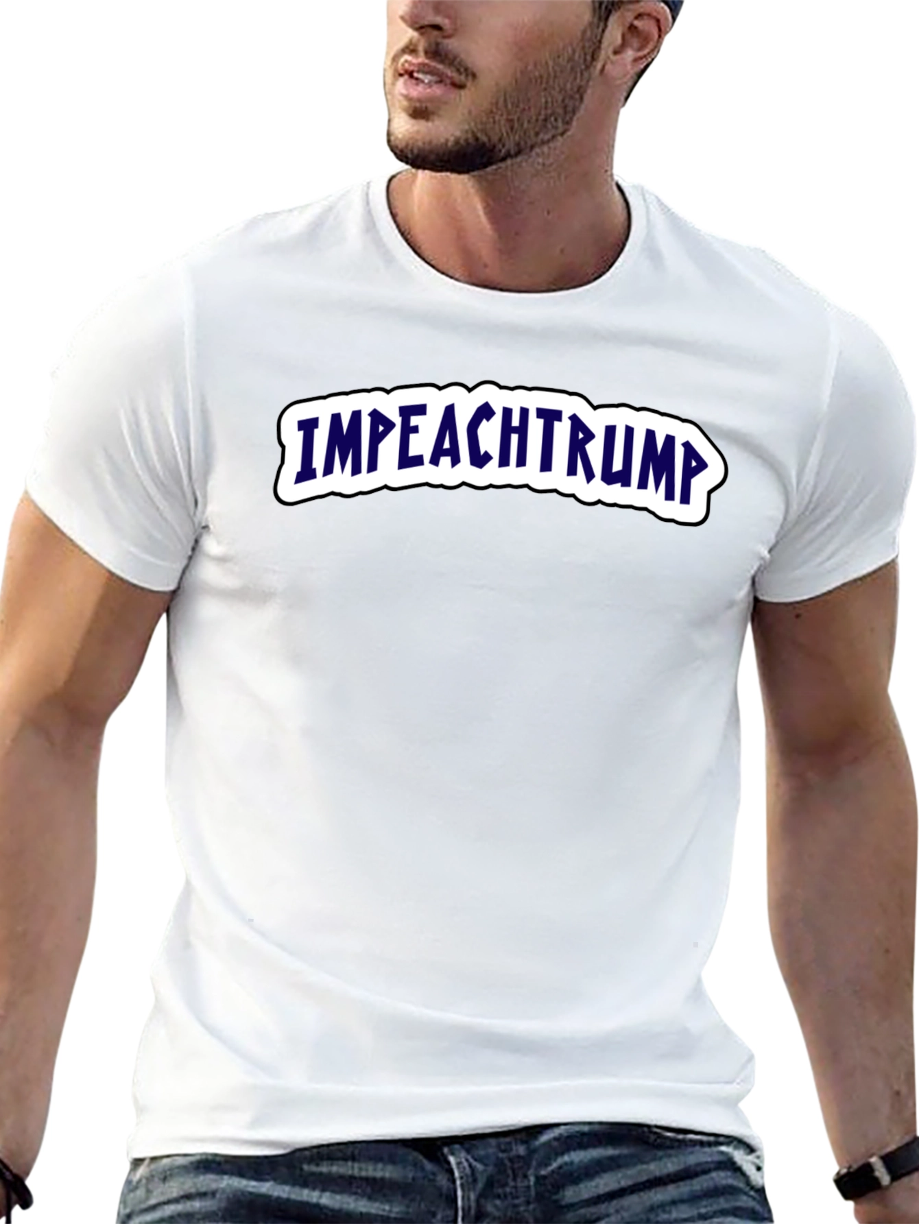Impeach Trump Graphic T-Shirt - Political Statement Tee