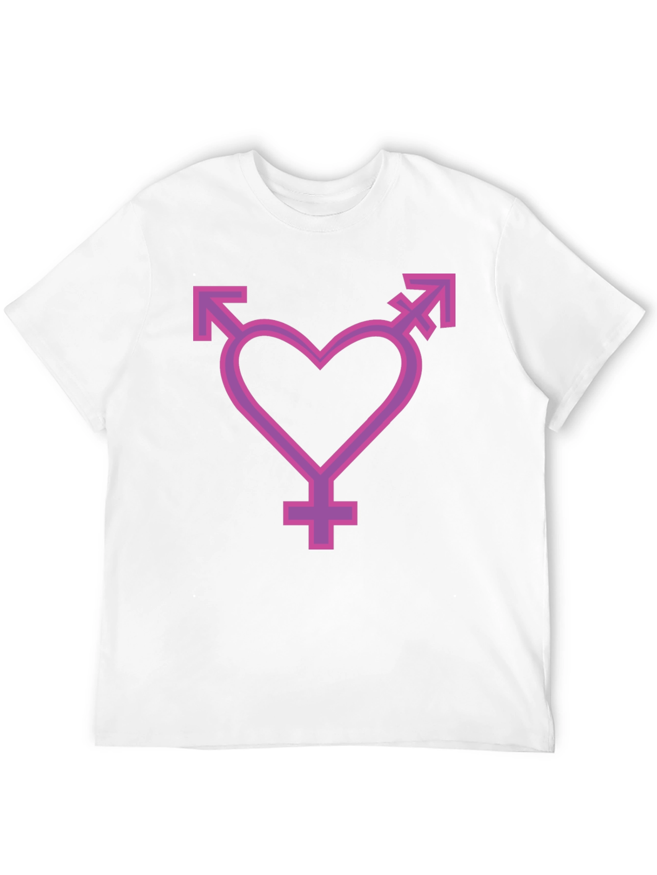 Transgender Pride Heart T-Shirt - Unisex