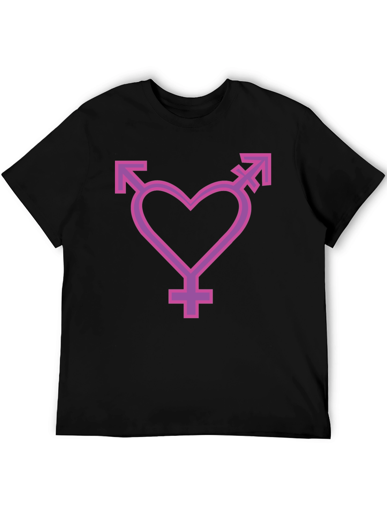 Transgender Pride Heart T-Shirt - Unisex