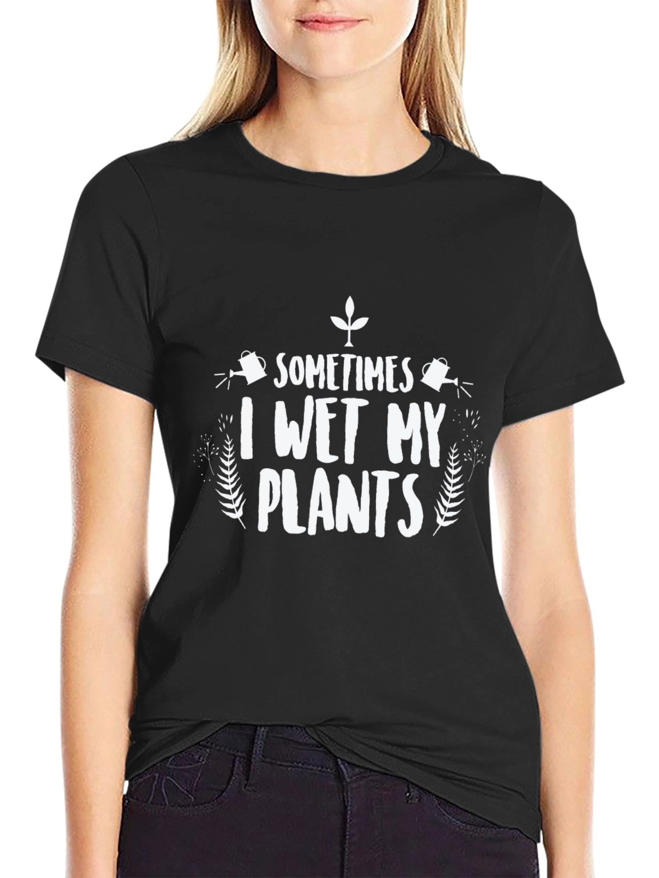 Funny I Wet My Plants Gardener T-Shirt