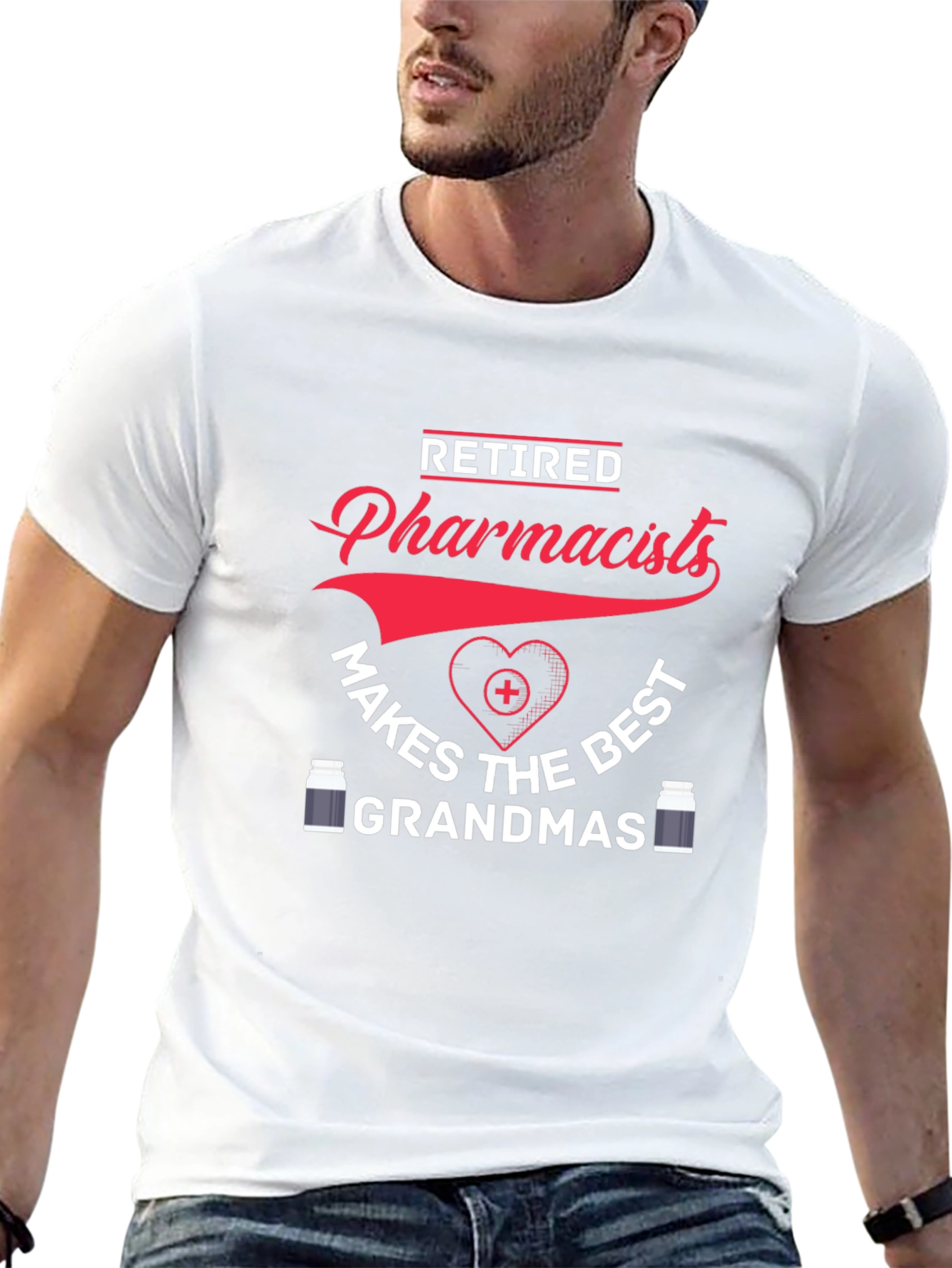 Retired Pharmacist Best Grandmas T-Shirt