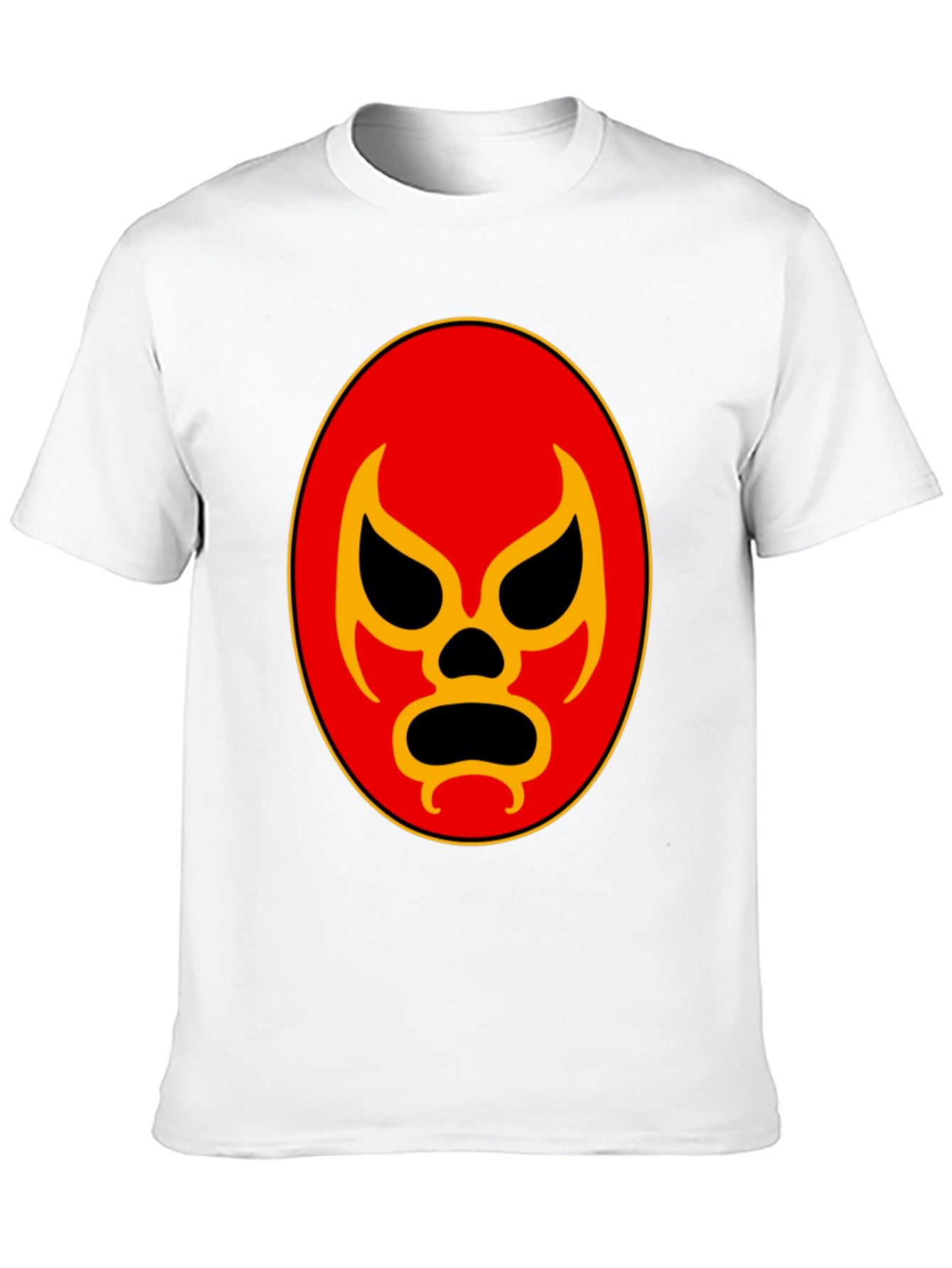 Lucha Libre Mask Graphic Tee - Black