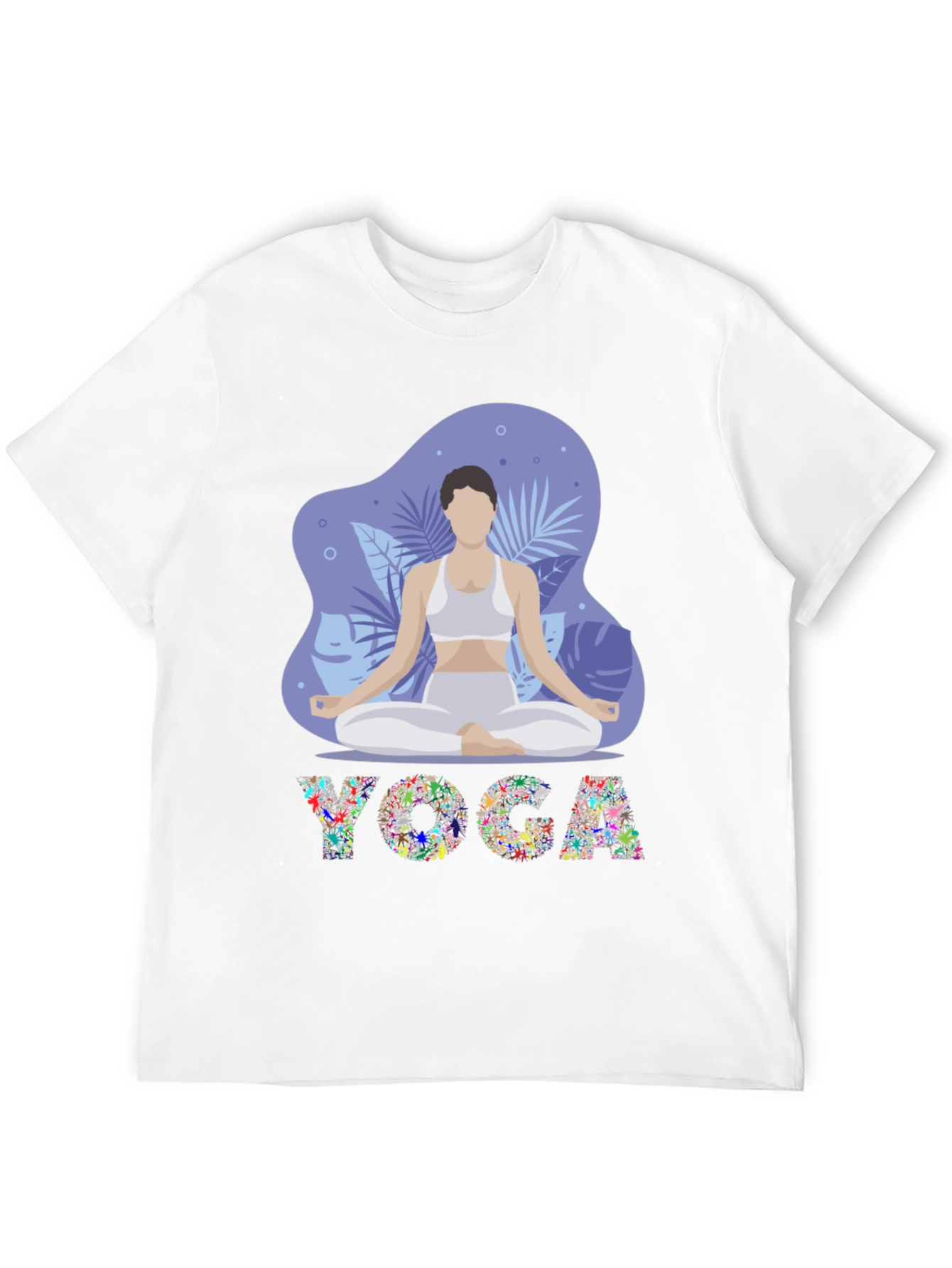 Yoga Meditation T-Shirt - Stylish Relaxed Fit Tee