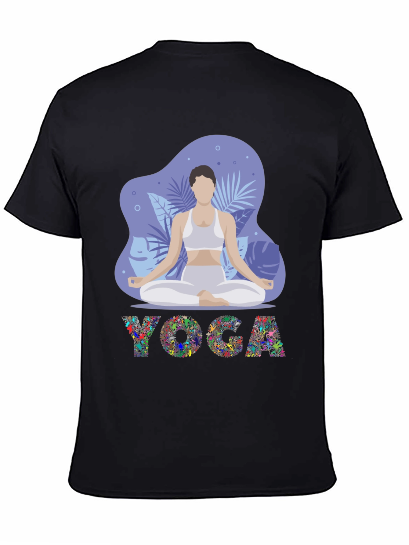 Yoga Meditation T-Shirt - Stylish Relaxed Fit Tee