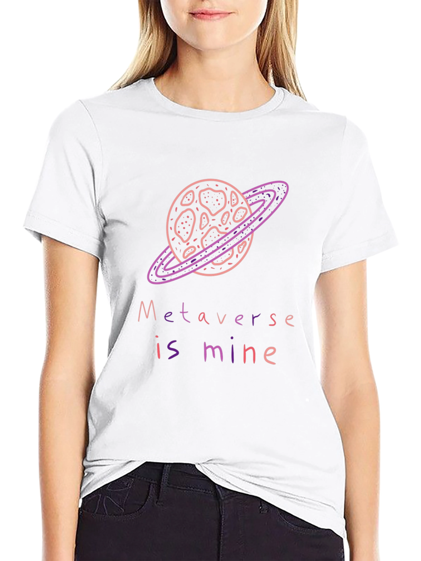 Metaverse Is Mine Graphic T-Shirt