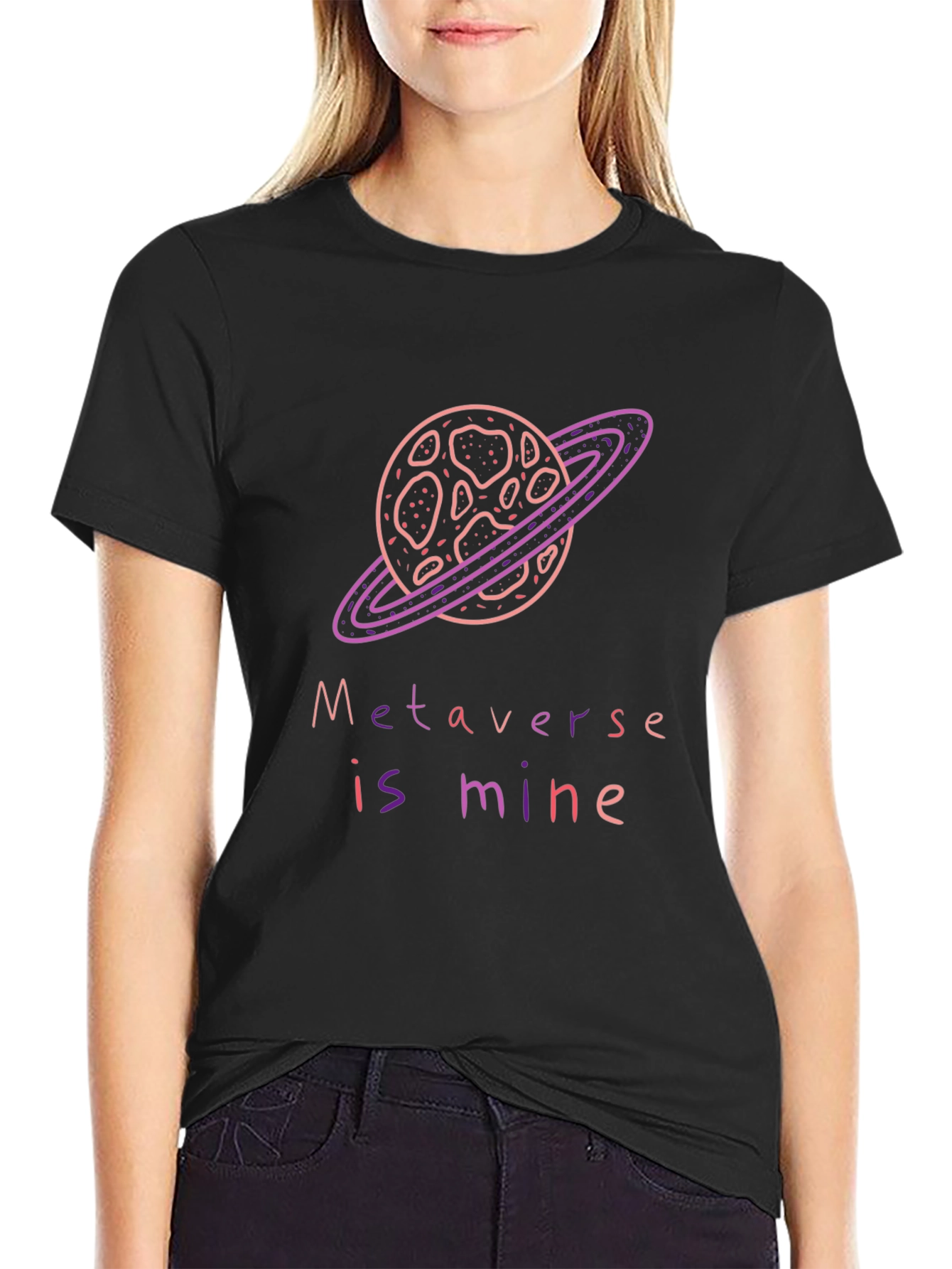 Metaverse Is Mine Graphic T-Shirt