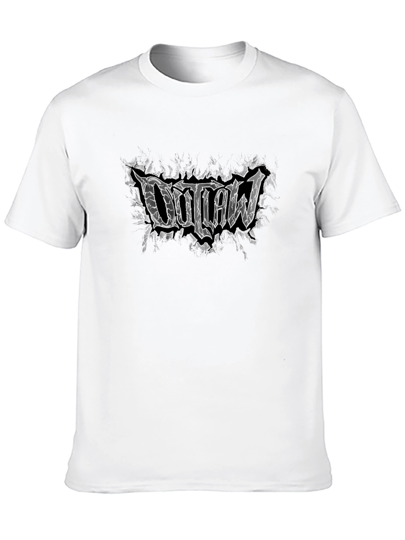 Outlaw Graphic Black T-Shirt