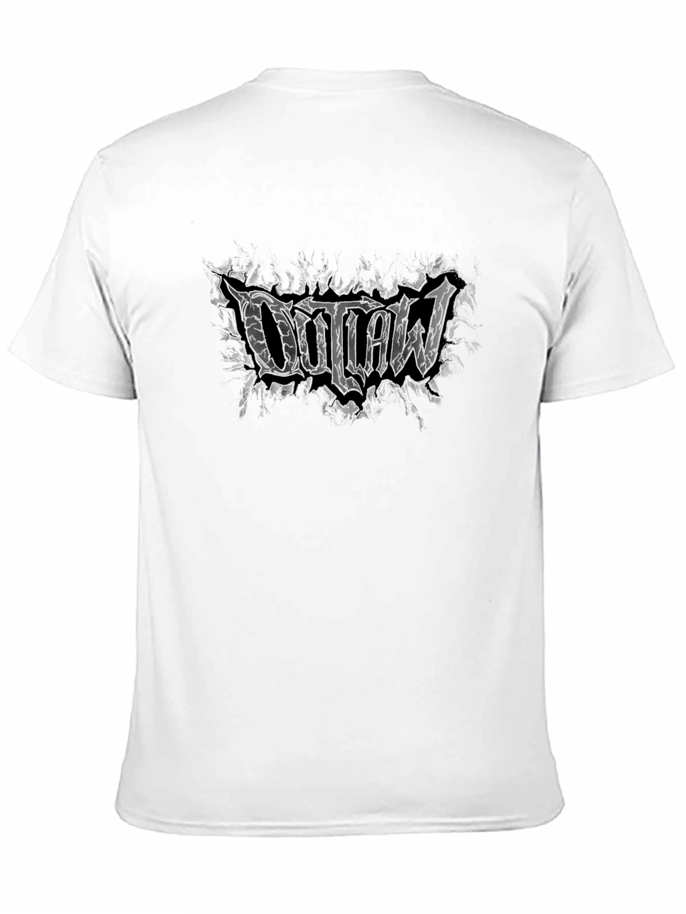 Outlaw Graphic Black T-Shirt