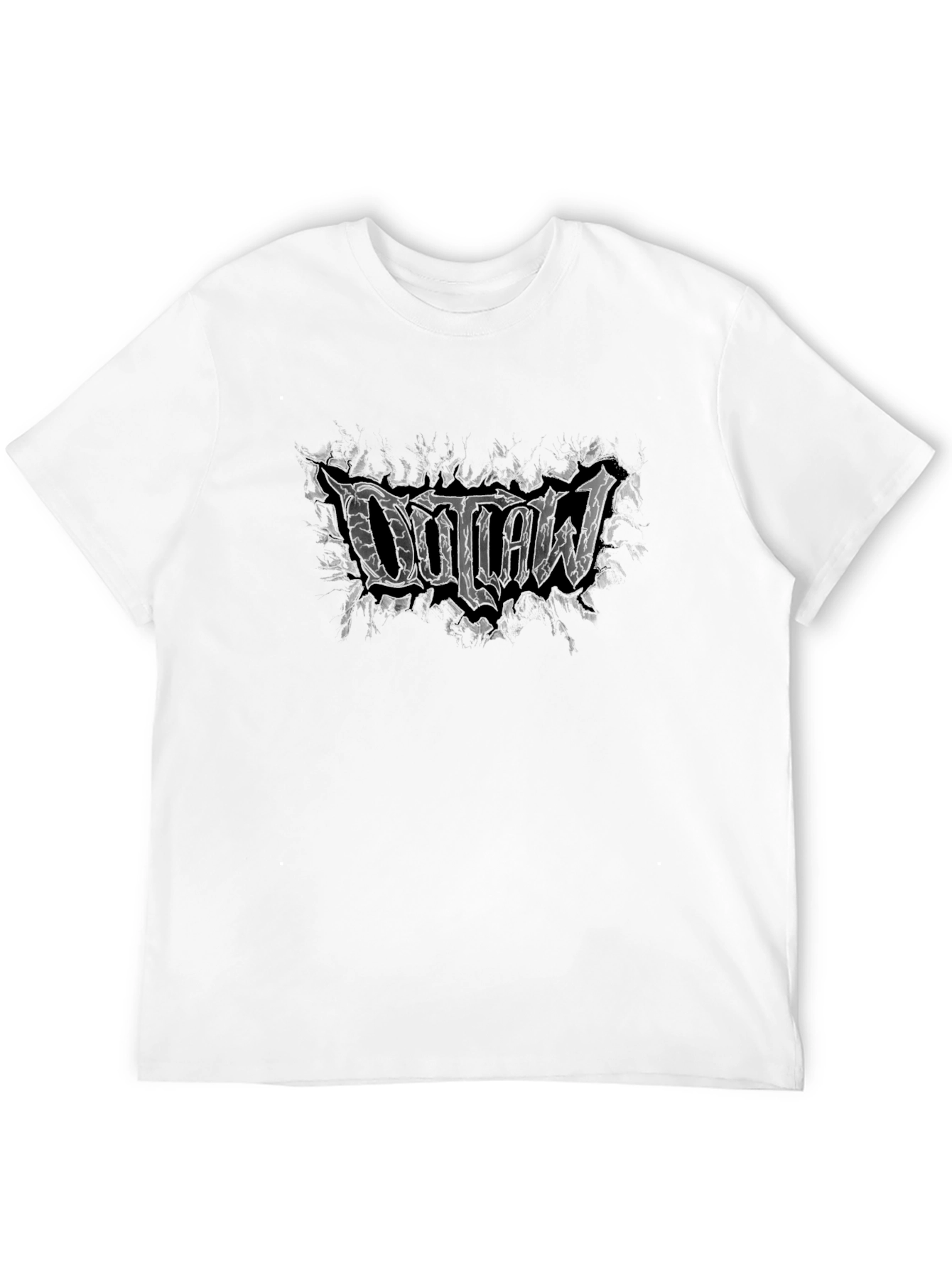 Outlaw Graphic Black T-Shirt