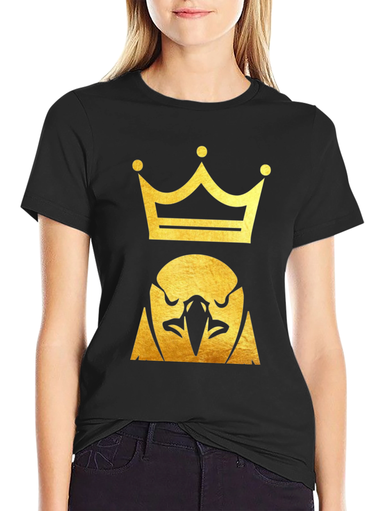King Eagle Graphic Tee - Black
