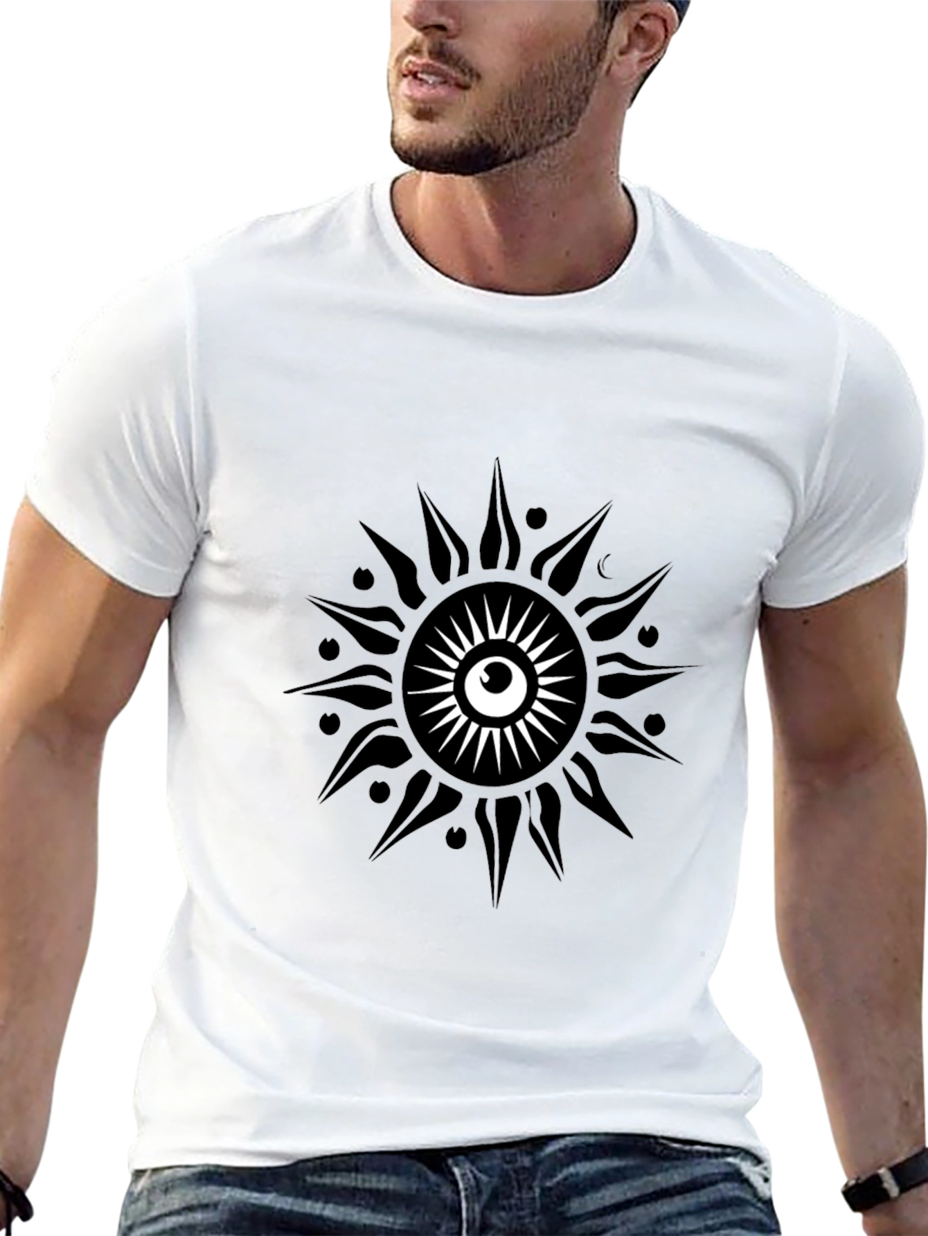 Eye of Providence Sunburst Black T-Shirt