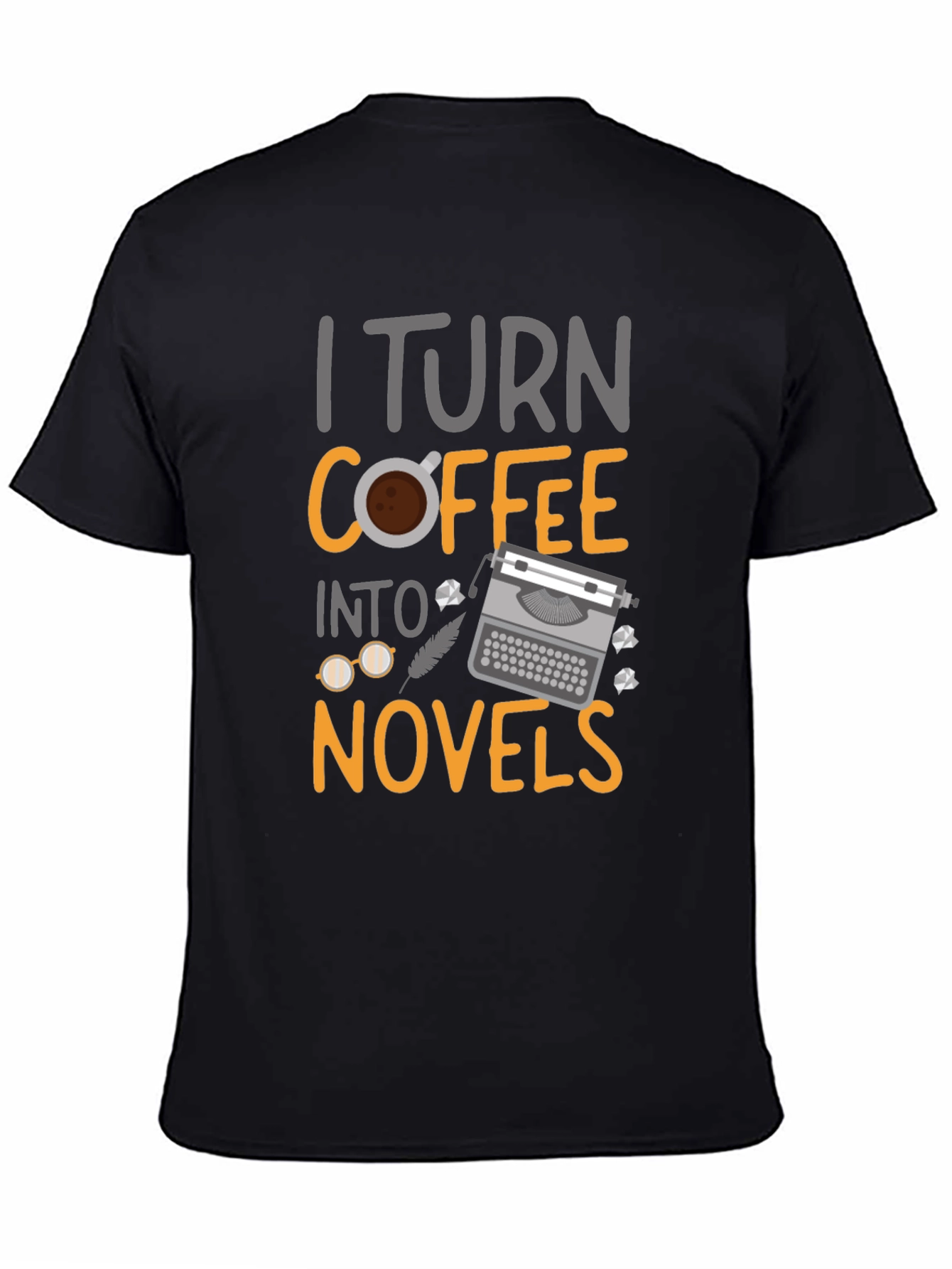 I Turn Coffee into Novels Graphic T-Shirt