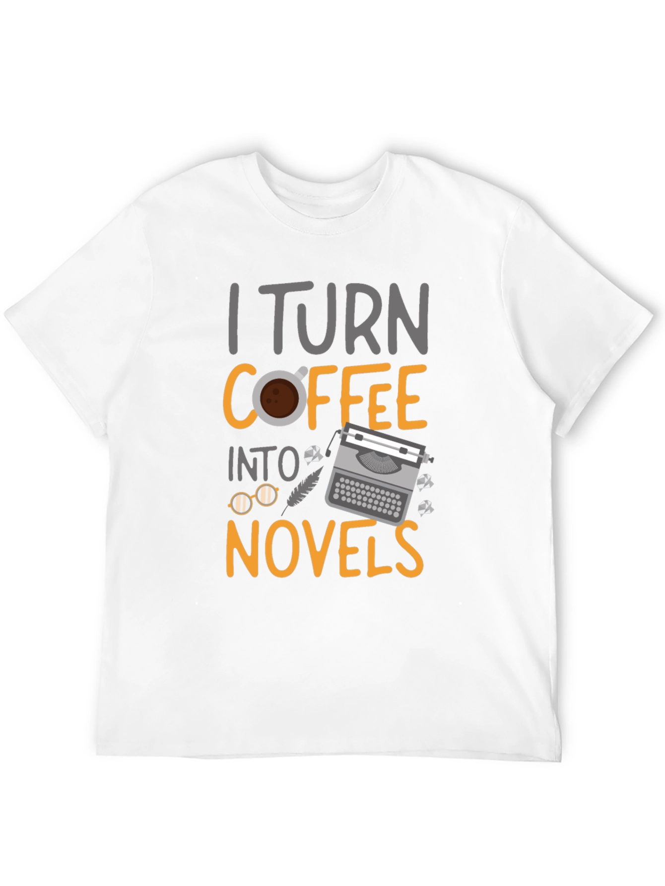 I Turn Coffee into Novels Graphic T-Shirt