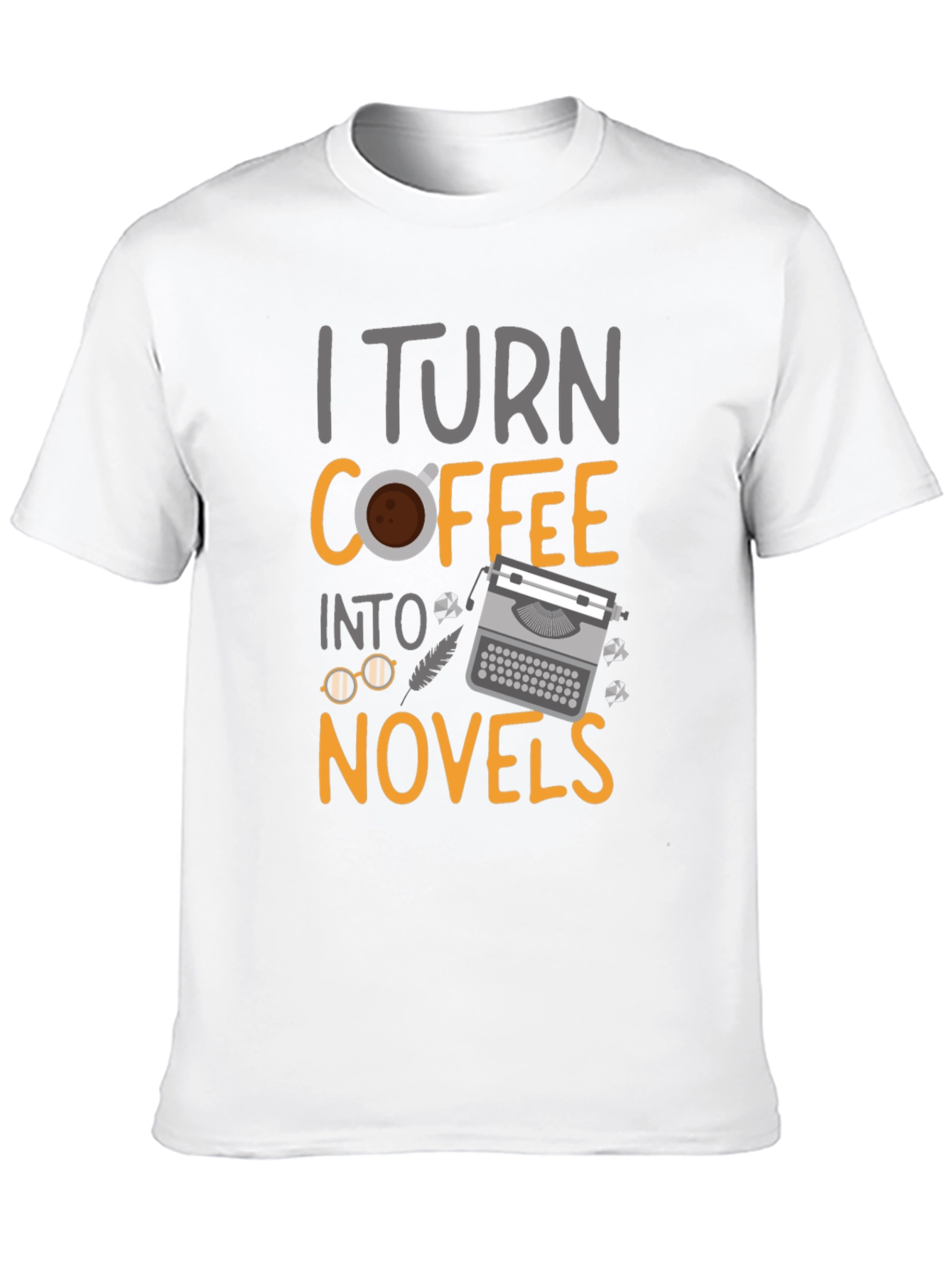 I Turn Coffee into Novels Graphic T-Shirt