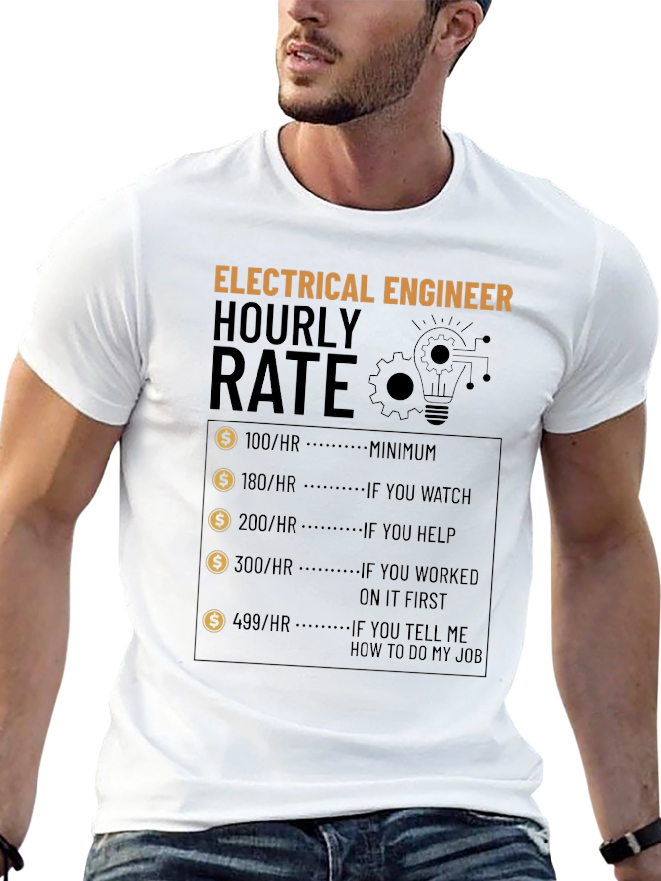 Electrical Engineer Hourly Rate T-Shirt