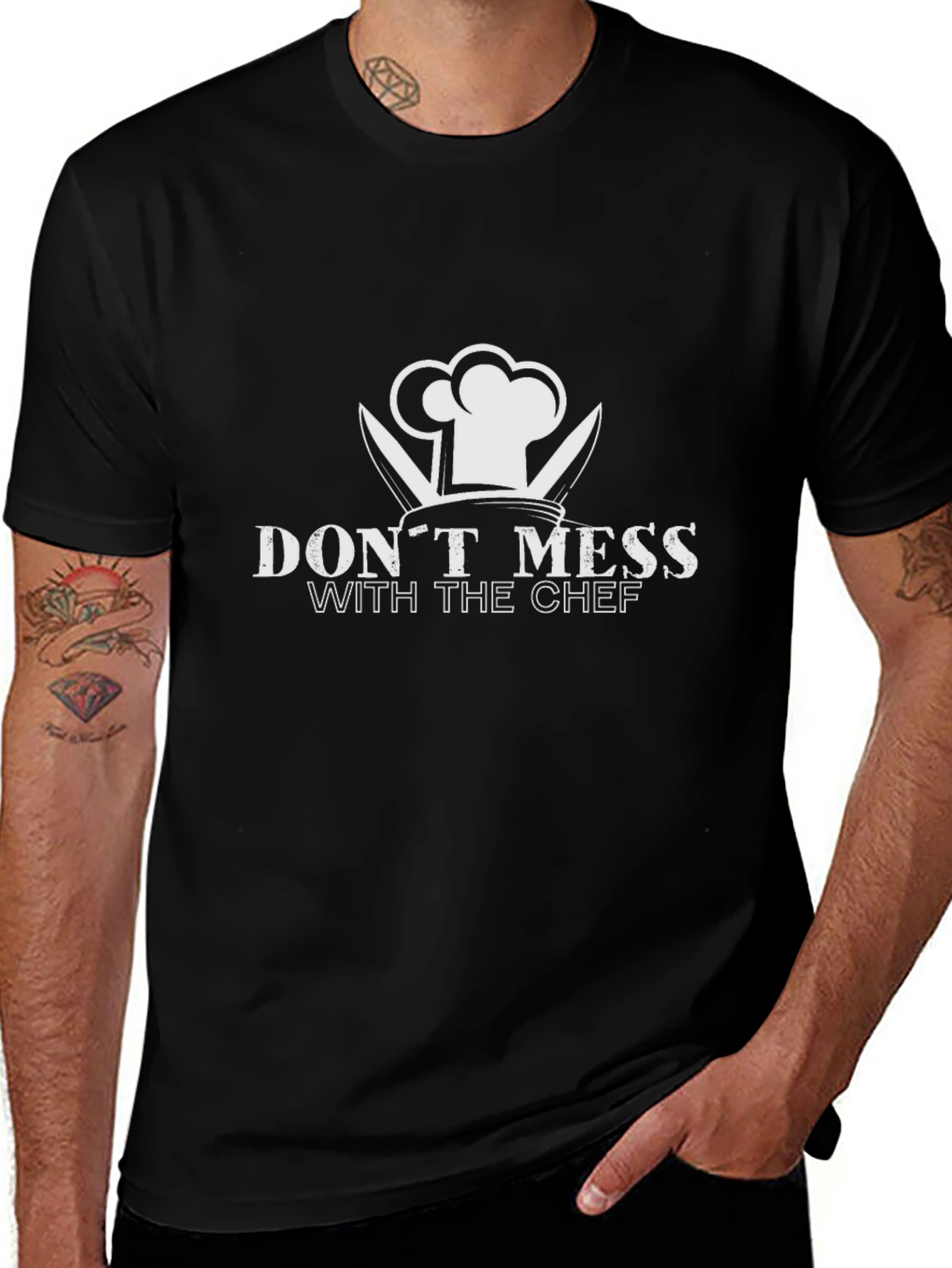 Dont Mess With The Chef Graphic T-Shirt