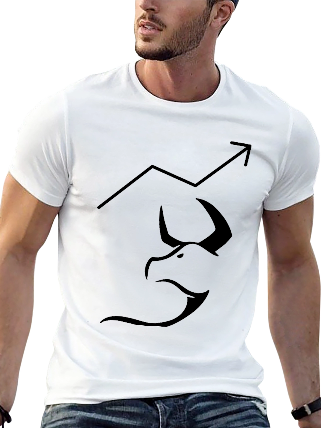 Bull Market Black Tee - Traders Choice