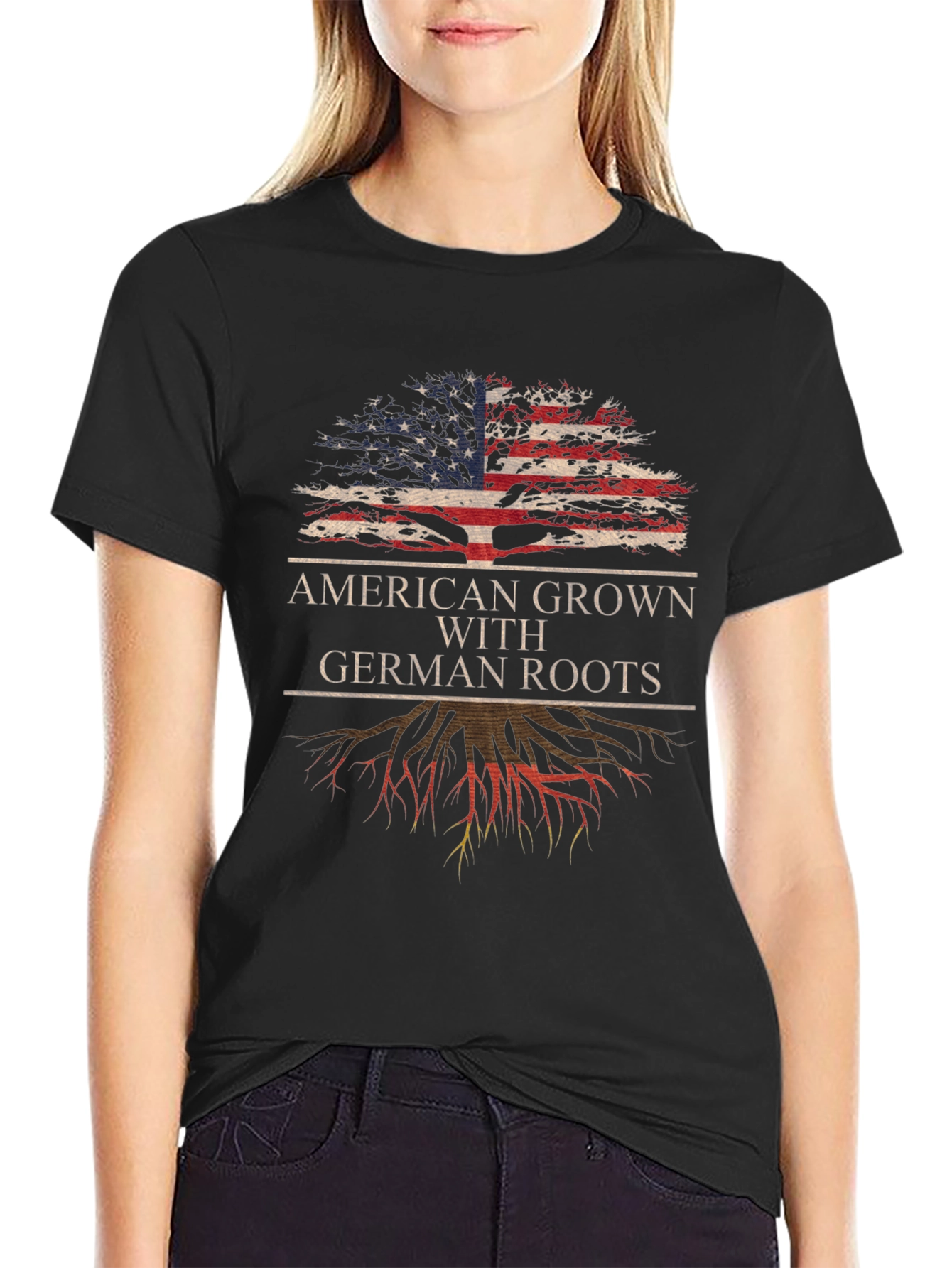 American Grown German Roots T-Shirt