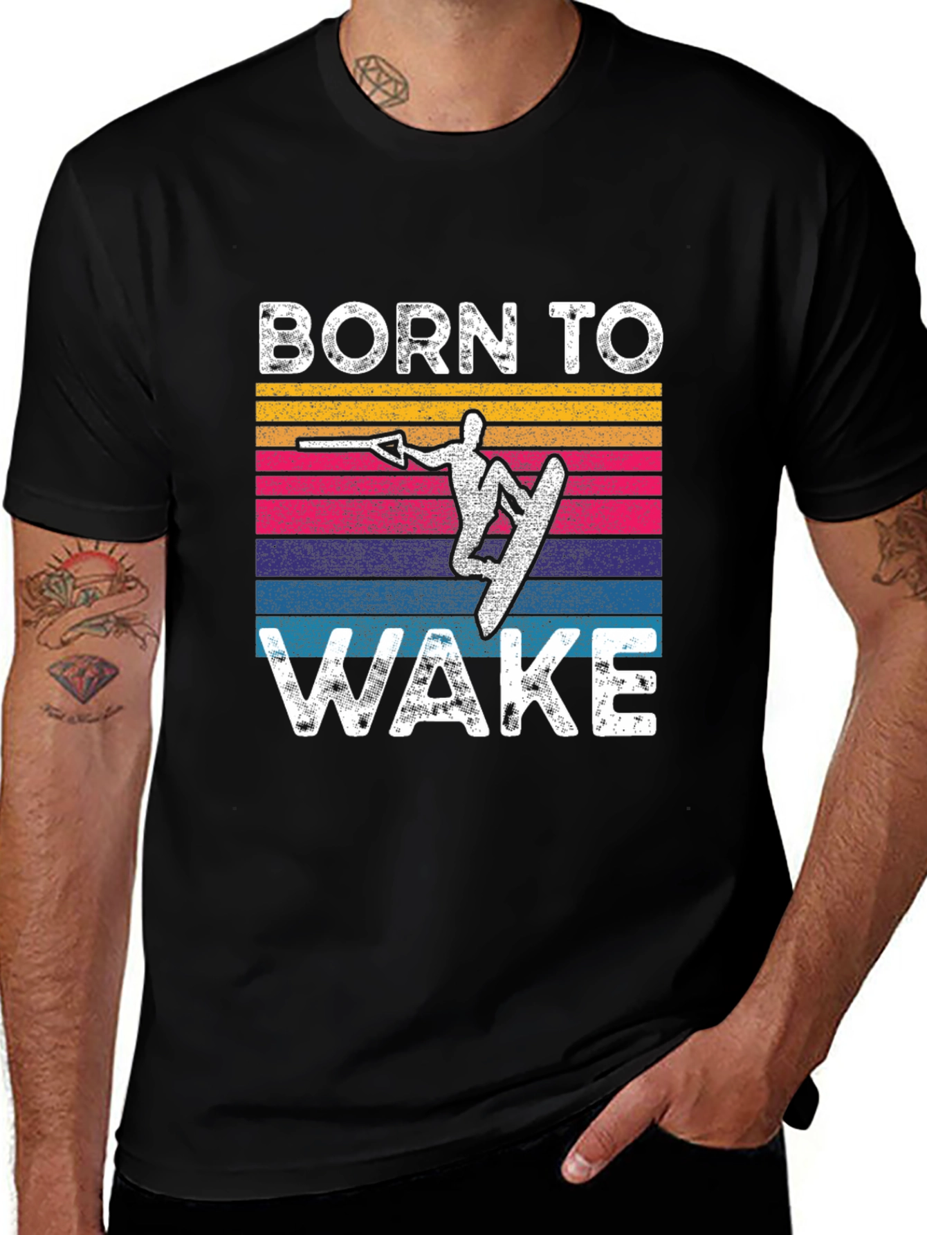 Born to Wake T-Shirt - Watersports Tee