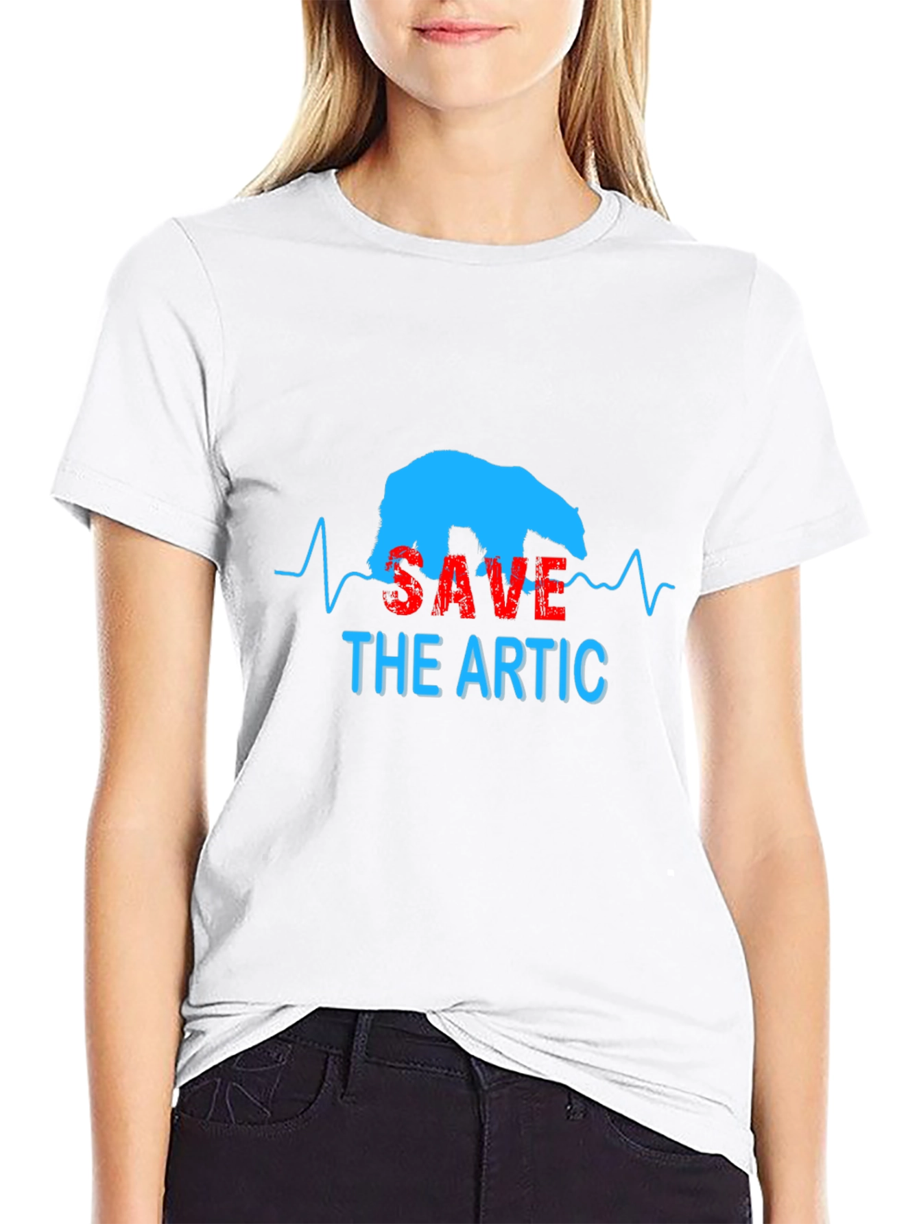 Save the Arctic T-Shirt - Polar Bear Graphic Tee