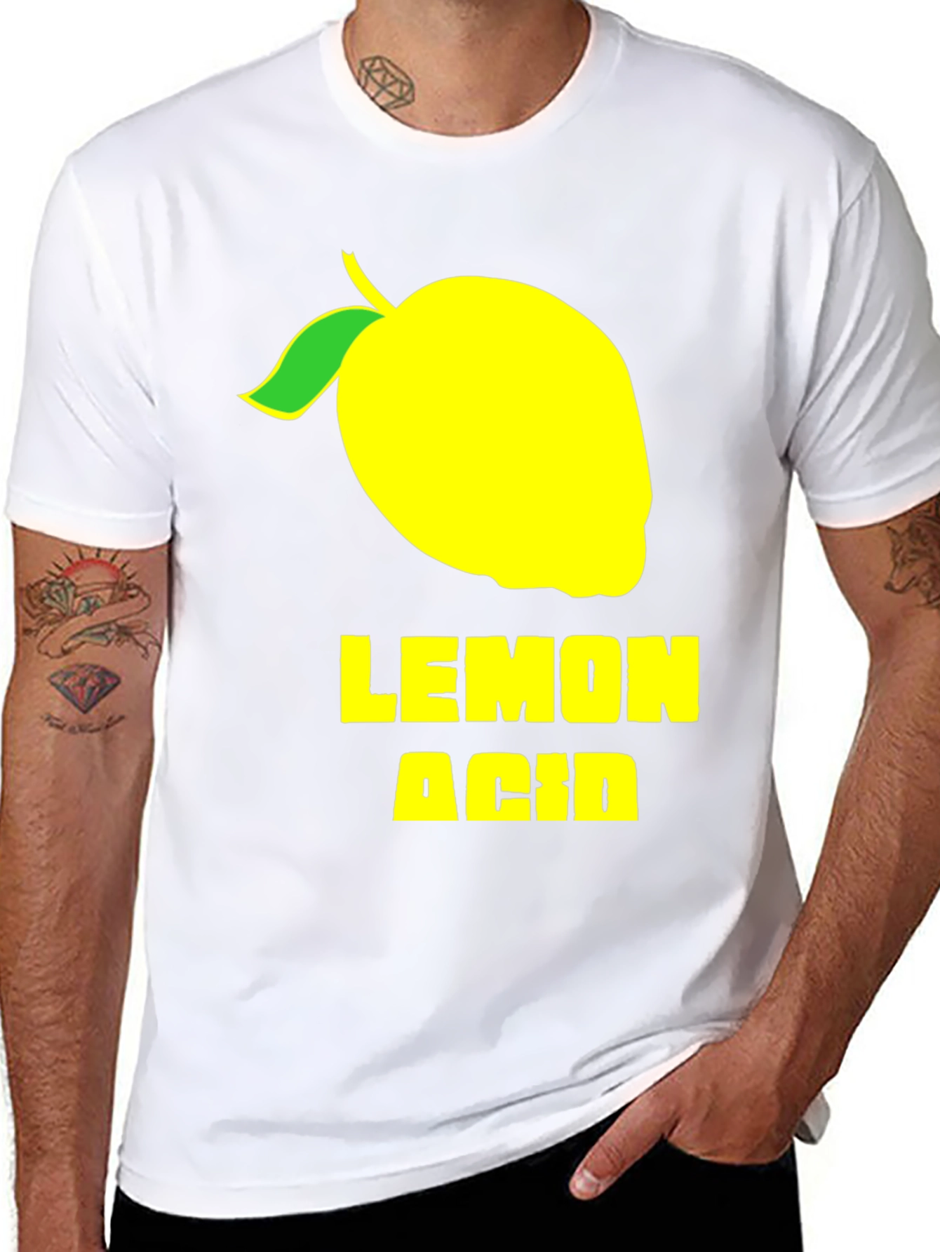 Lemon Acid T-Shirt - Funky Graphic Tee