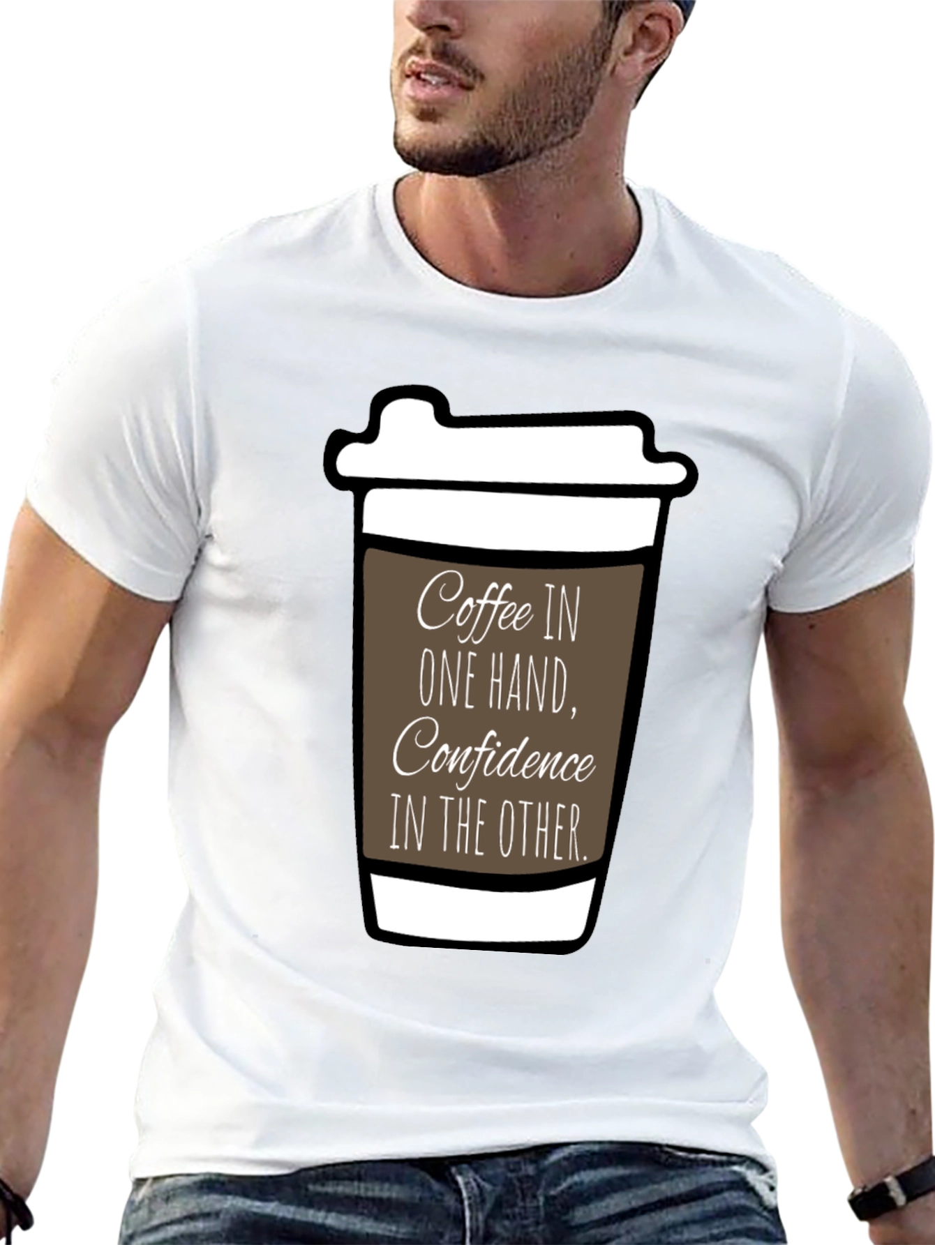 Coffee & Confidence Graphic Tee