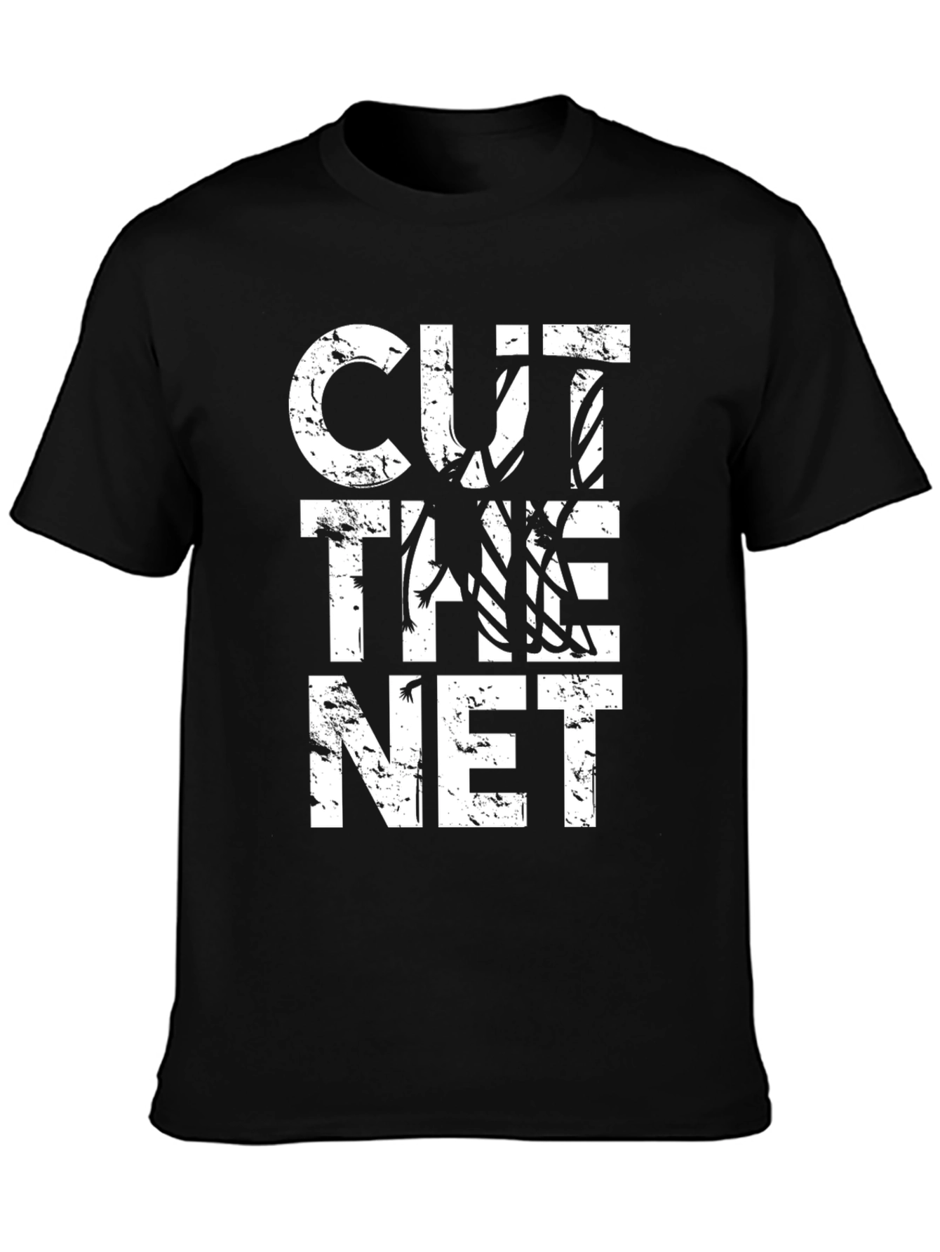 Cut the Net Graphic T-Shirt
